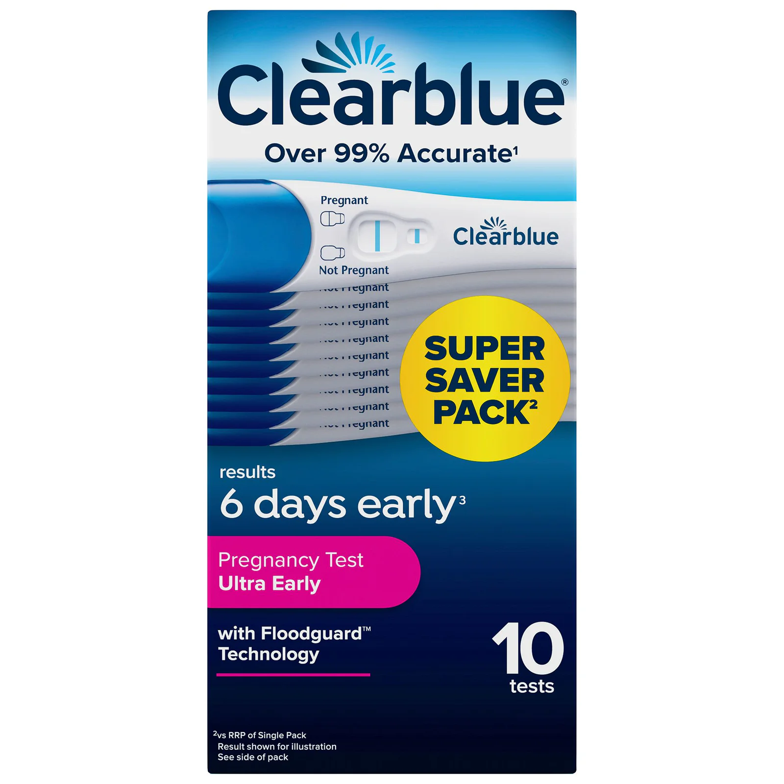 Clearblue UEarly Preg Test 10