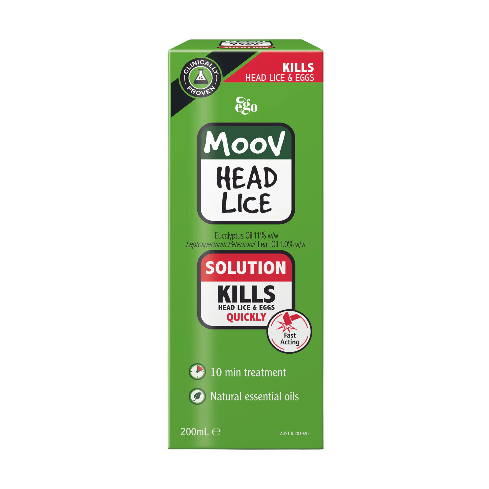 Ego Moov Head Lice Solution 200ml