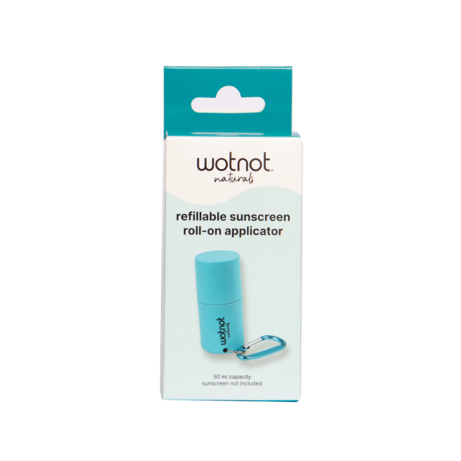 Wotnot Natural Refillable Sunscreen Roll-On Applicator 1 each
