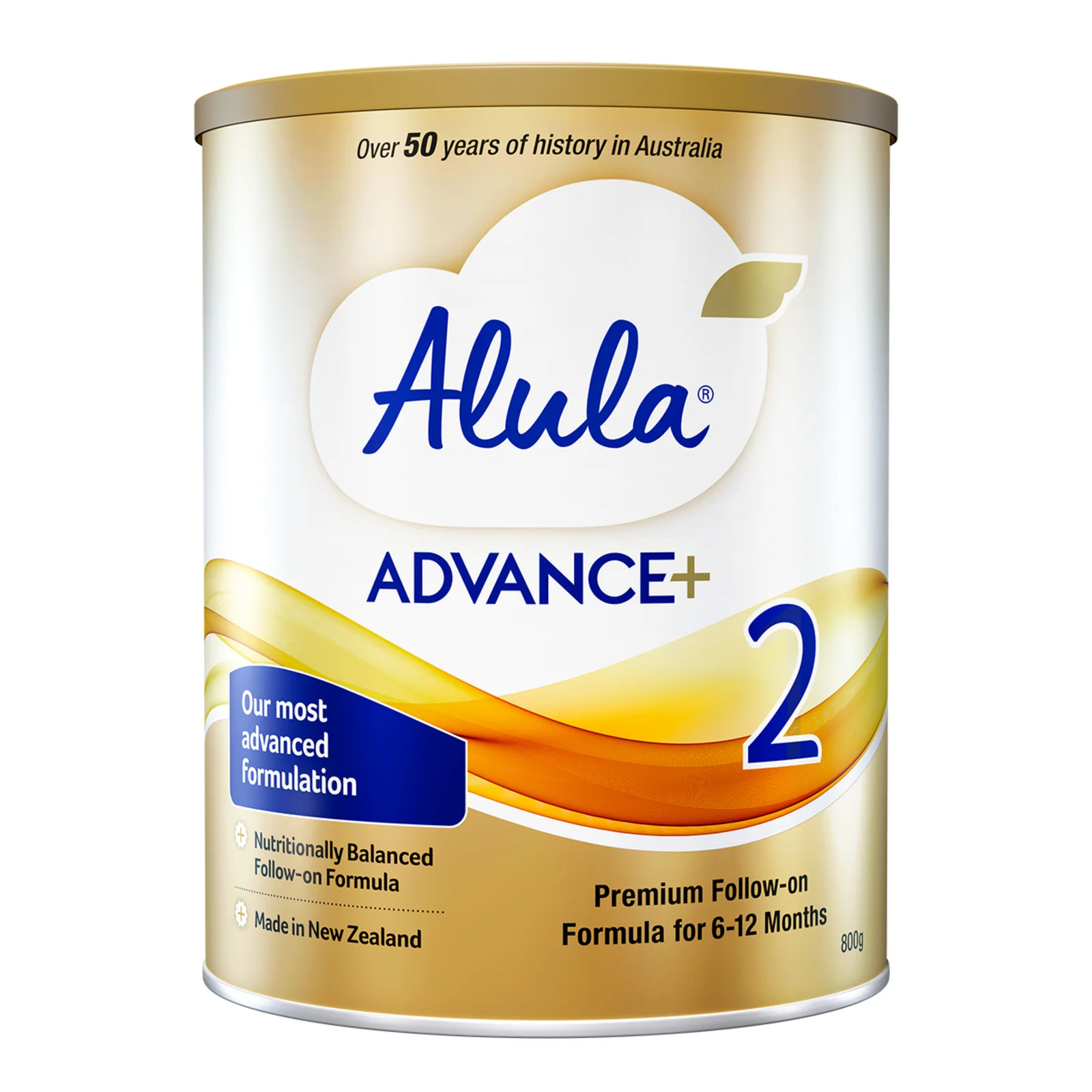 Alula Advance+ Stage 2 Follow-On Formula 6-12 Months 800g