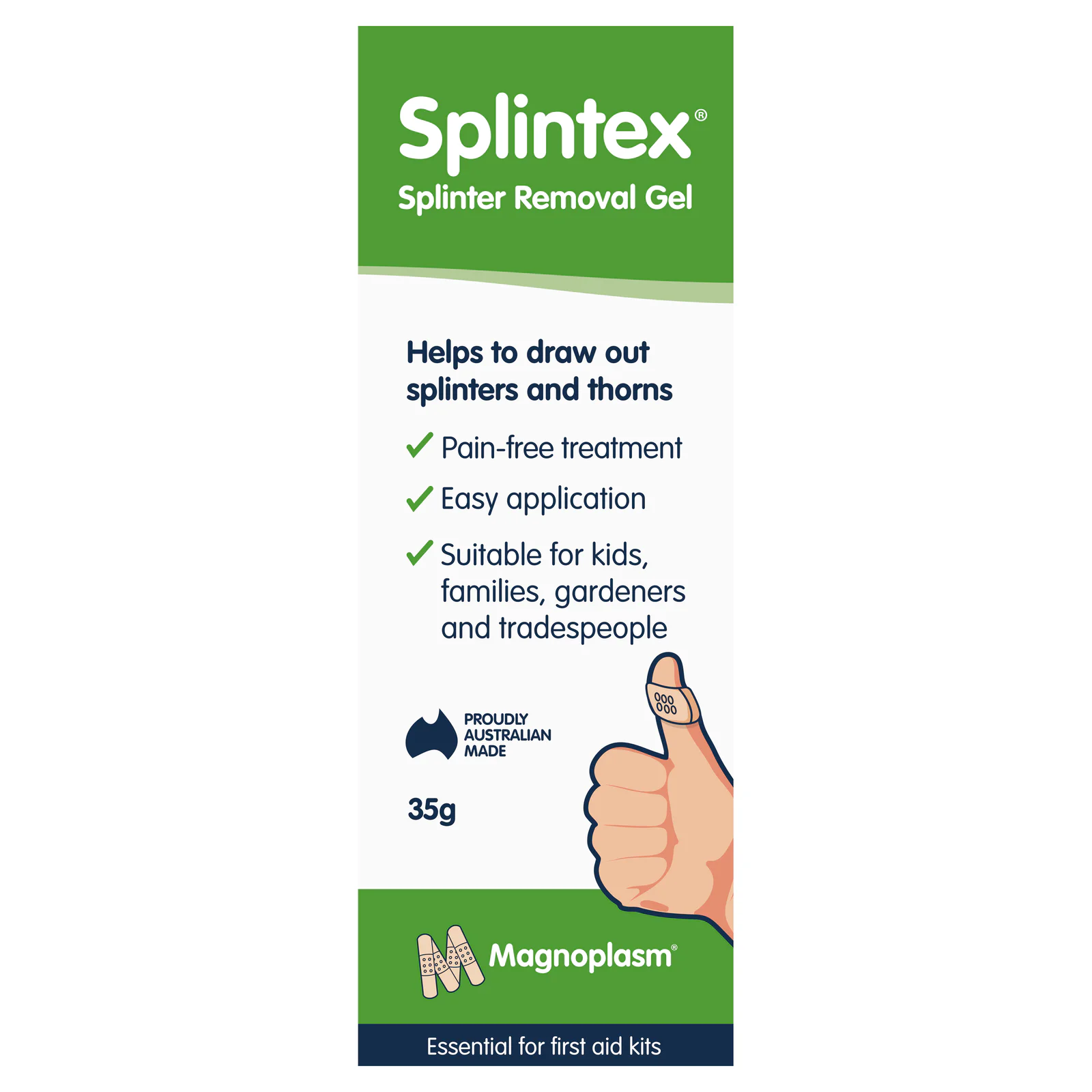 Magnoplasm Splintex Draw Gel 35g