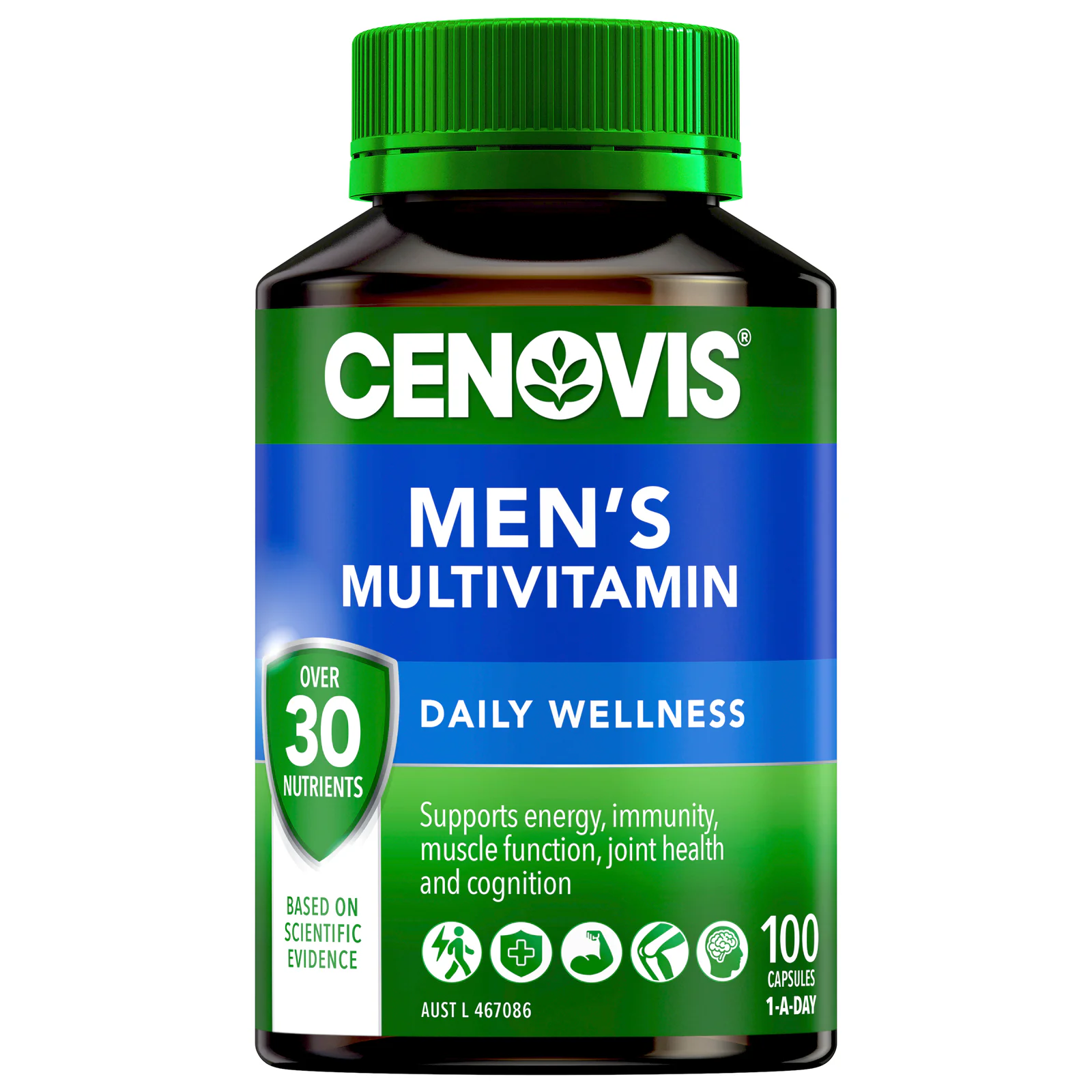 Cenovis Cen Mens Multi Once Daily 100 soft gel capsules