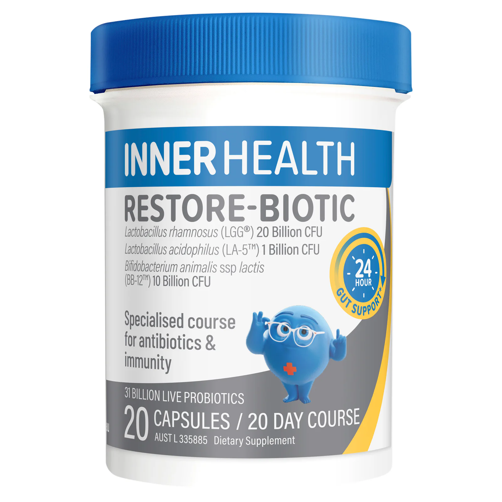 Inner Health Restore-Biotic 20 capsules
