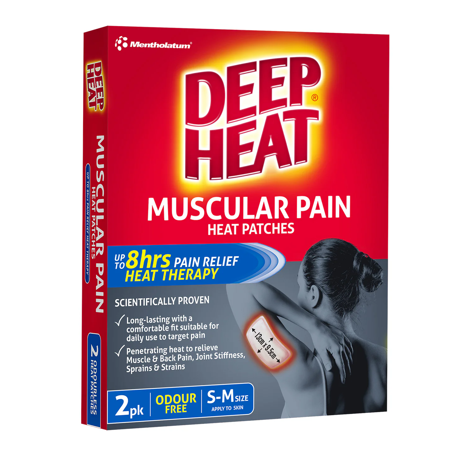 Deep Heat Muscular Pain Patches 2 pack