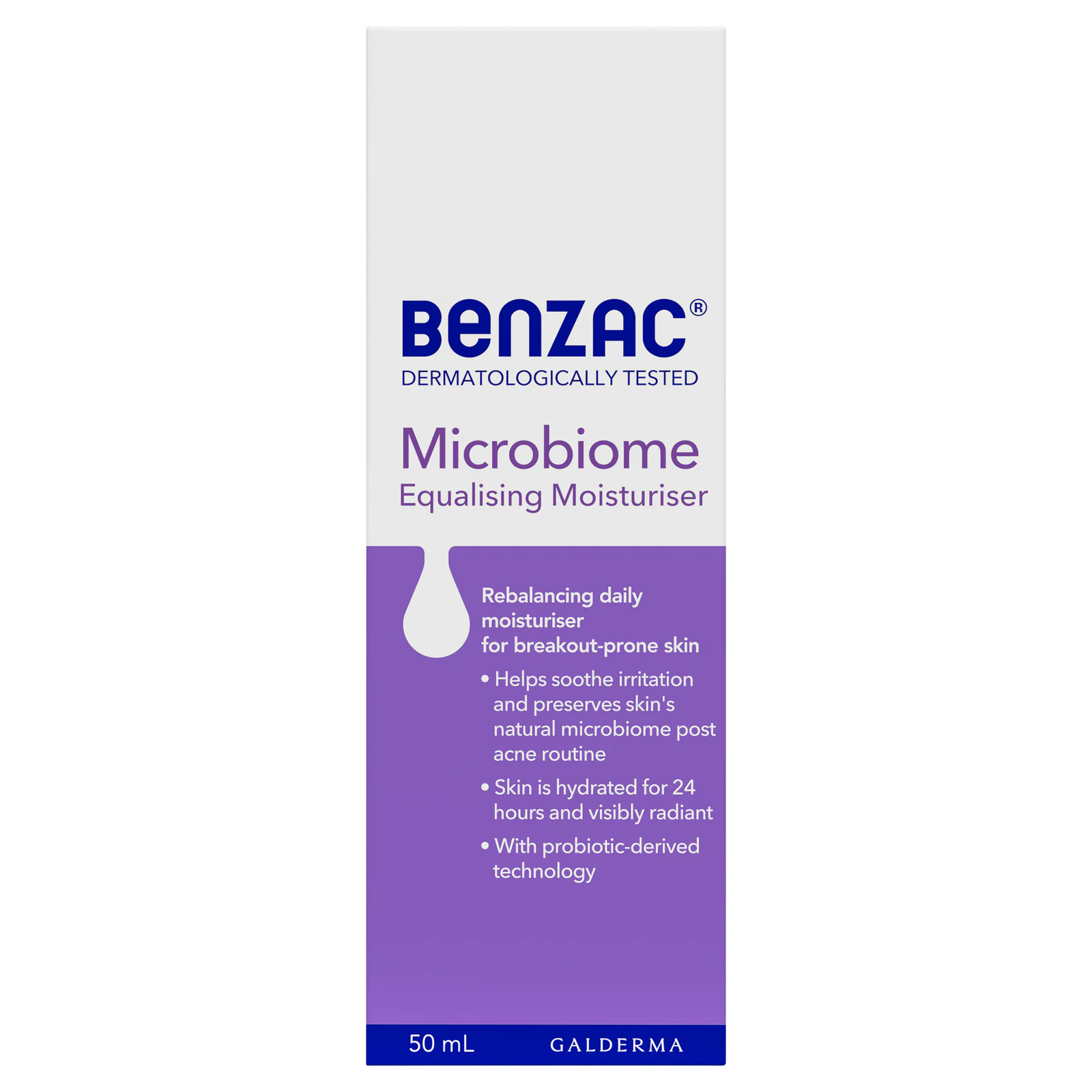 Benzac Microbiome Equalising Moisturiser 50ml