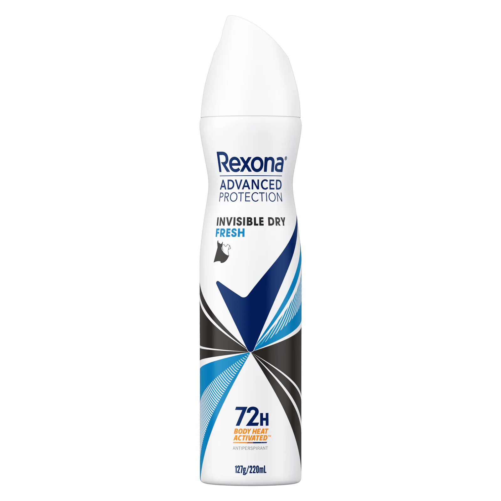 Rexona Women Advanced Protection Invisible Dry Fresh Antiperspirant Aerosol 220mL