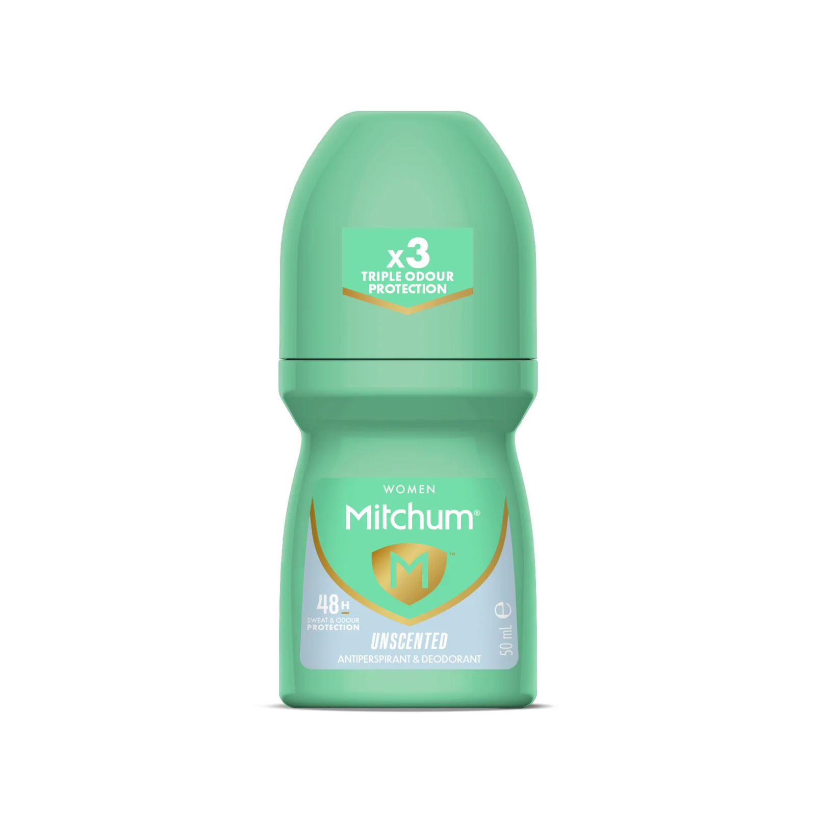 Mitchum Women's Roll On Unscented 50mL