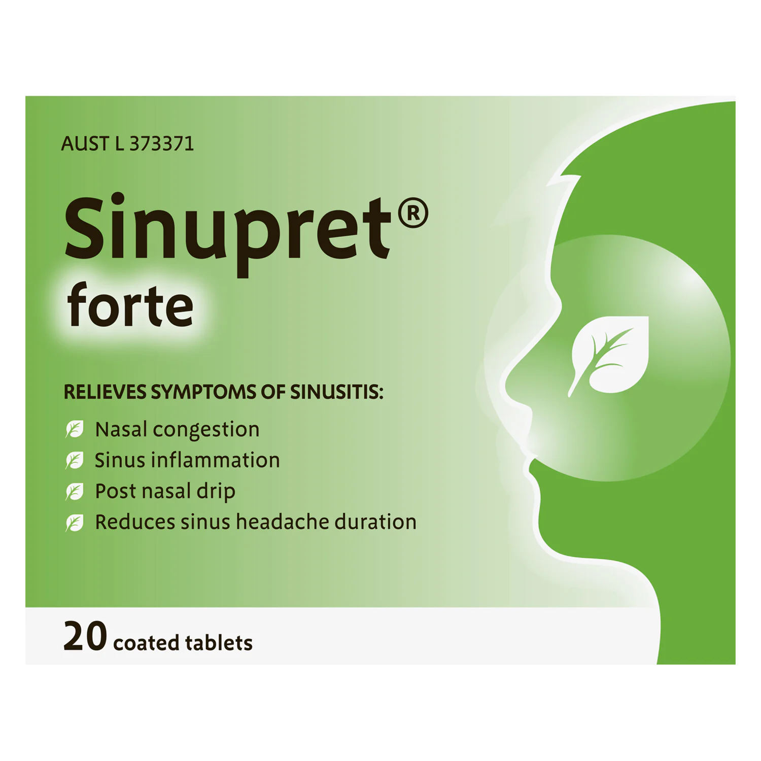 Sinupret Forte 20 tablets