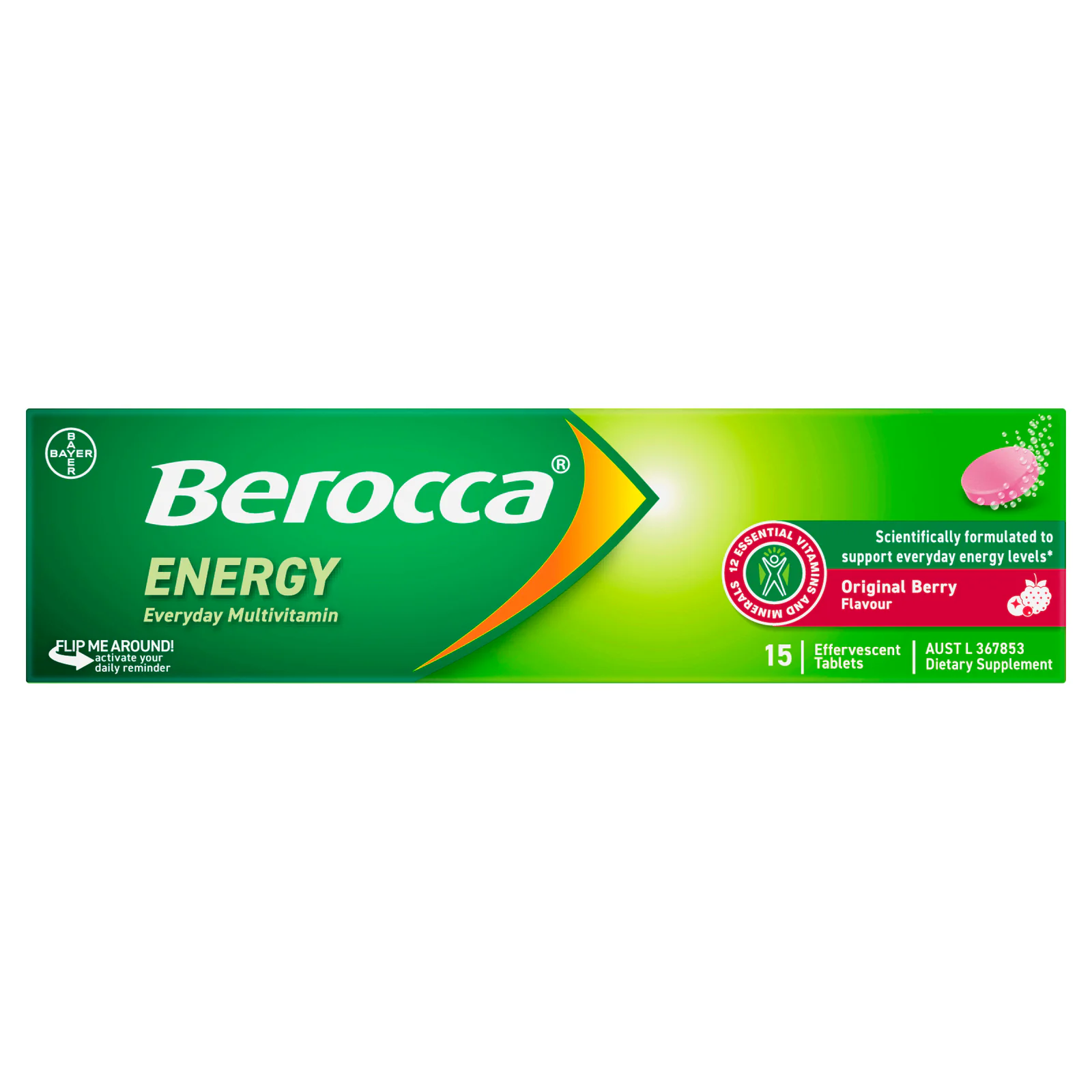 Berocca Energy Original Berry 15 tablets