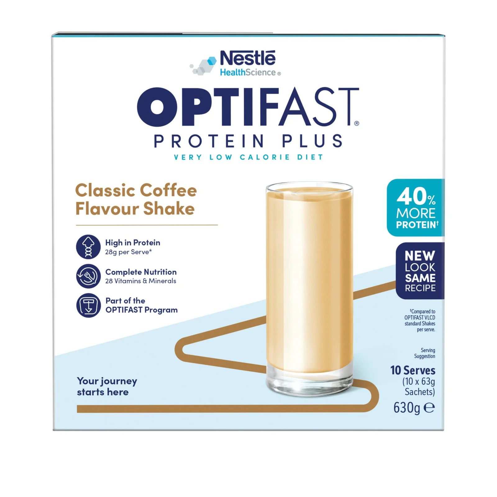 Optifast Protein Plus Shake Coffee 10 pack