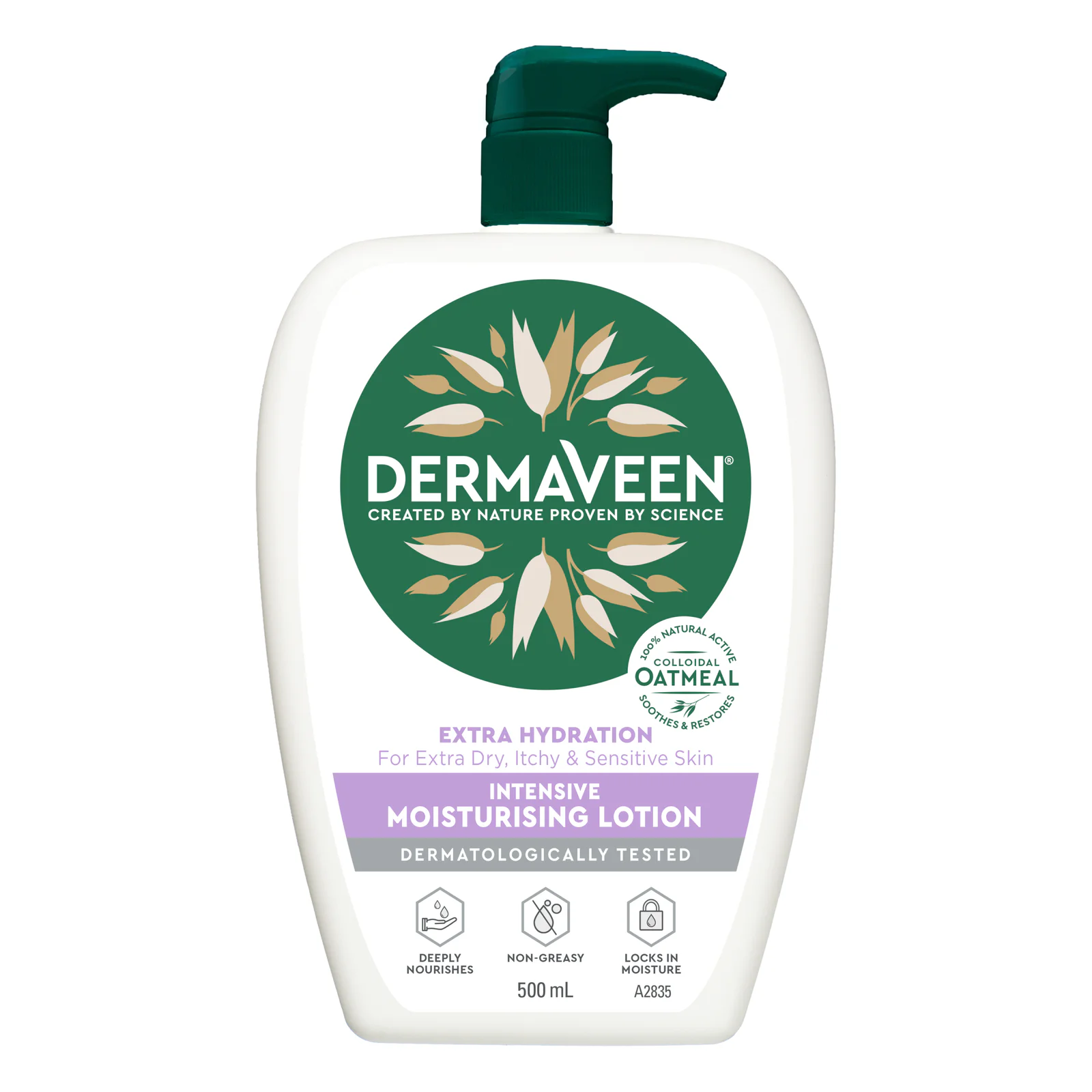 DermaVeen Extra Intensive Moisturising Lotion 500ml
