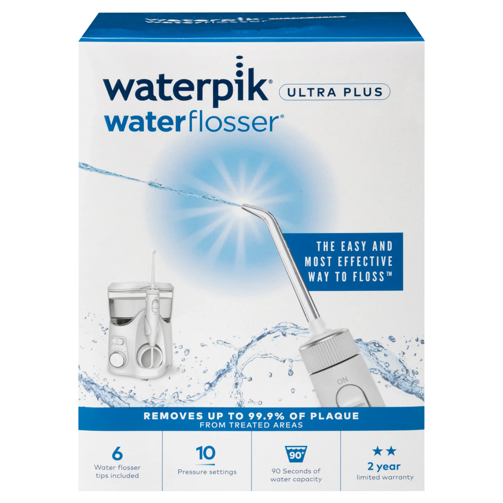 Waterpik UPlus W/Flosser Wht