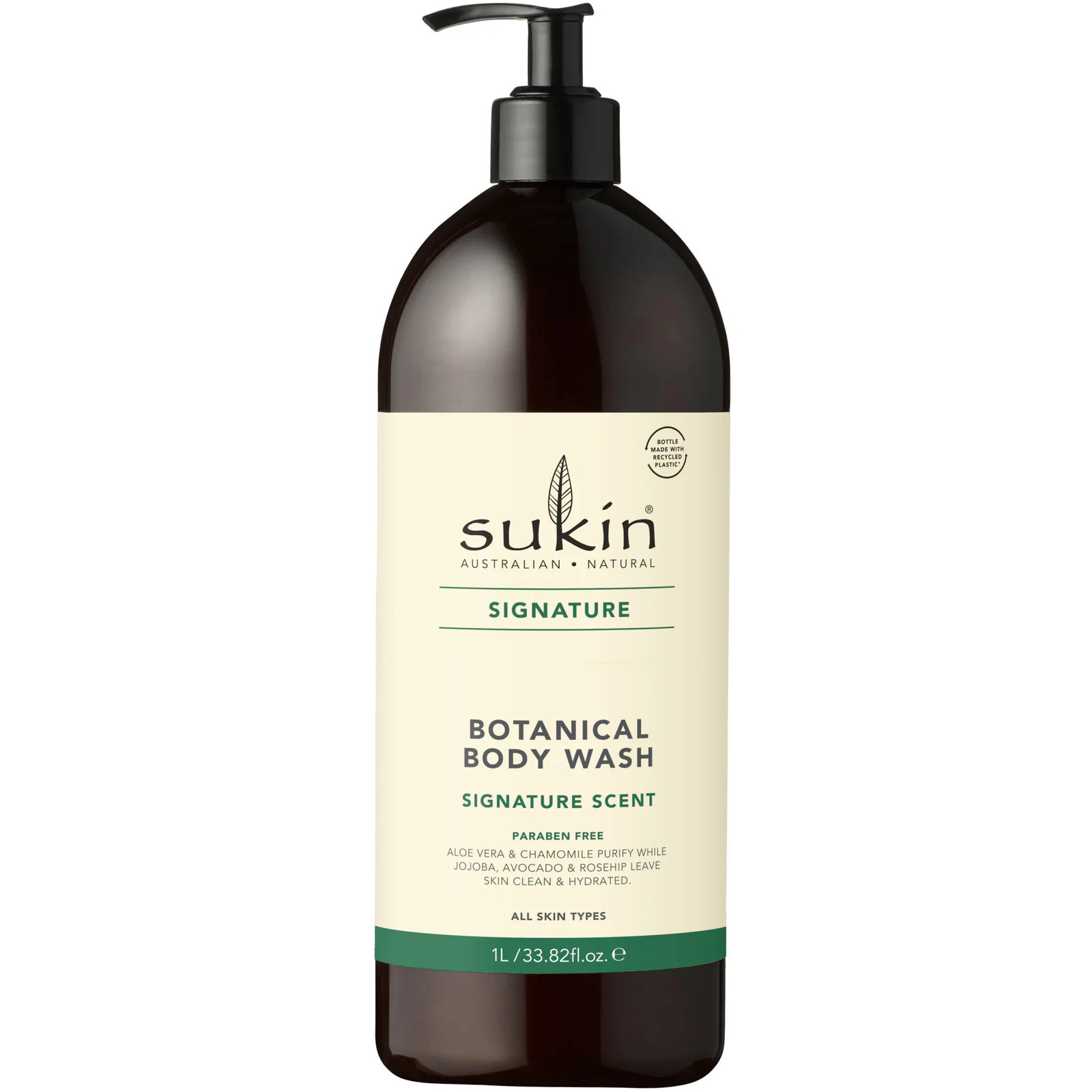 Sukin Botanical Body Wash 1 Litre