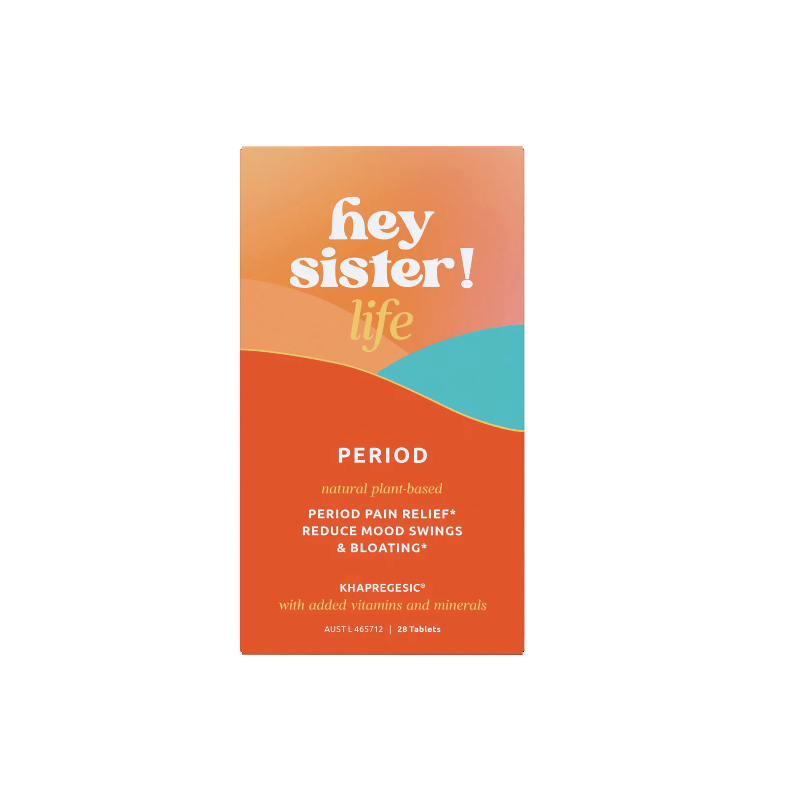 Hey Sister! Life Period Pain 28 tablets
