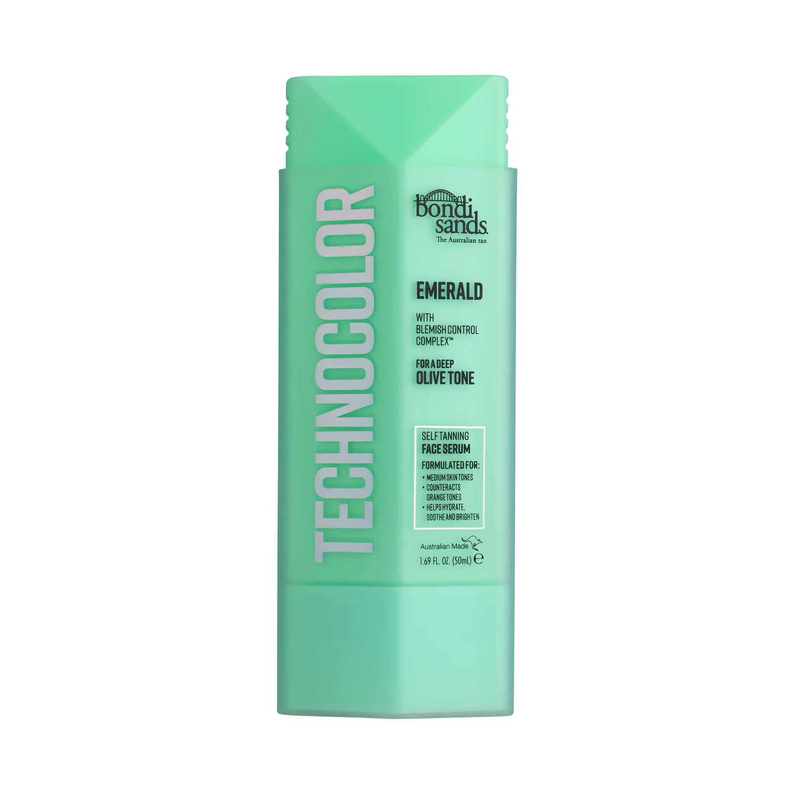 Bondi Sands Technocolor Emerald Self Tanning Face Serum 50ml