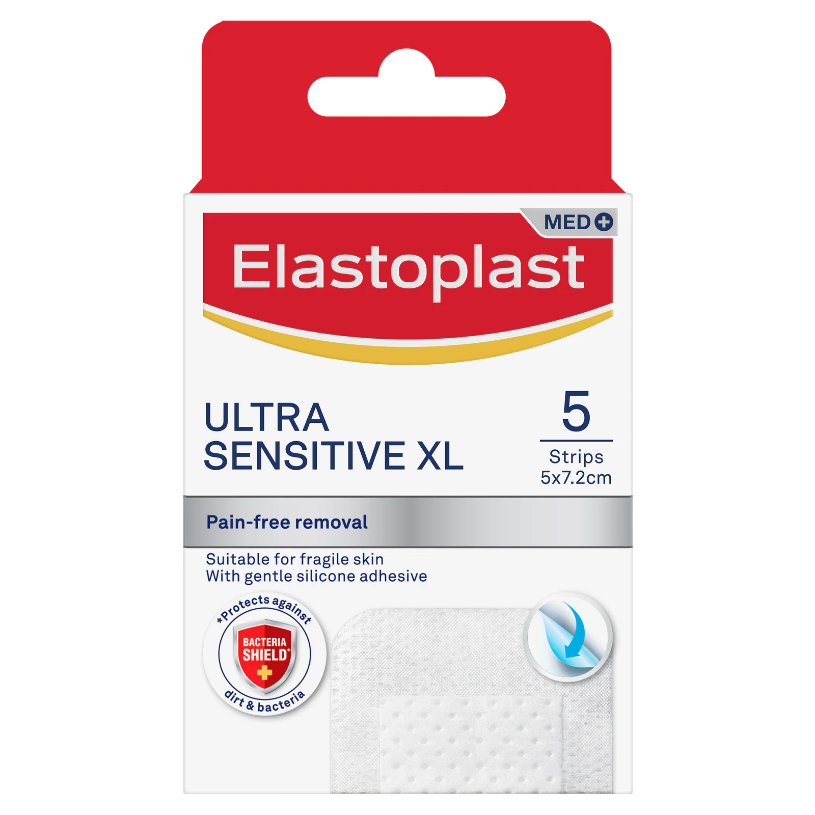 Elastoplast Silicone Soft Extra Large Plasters 5 Pack