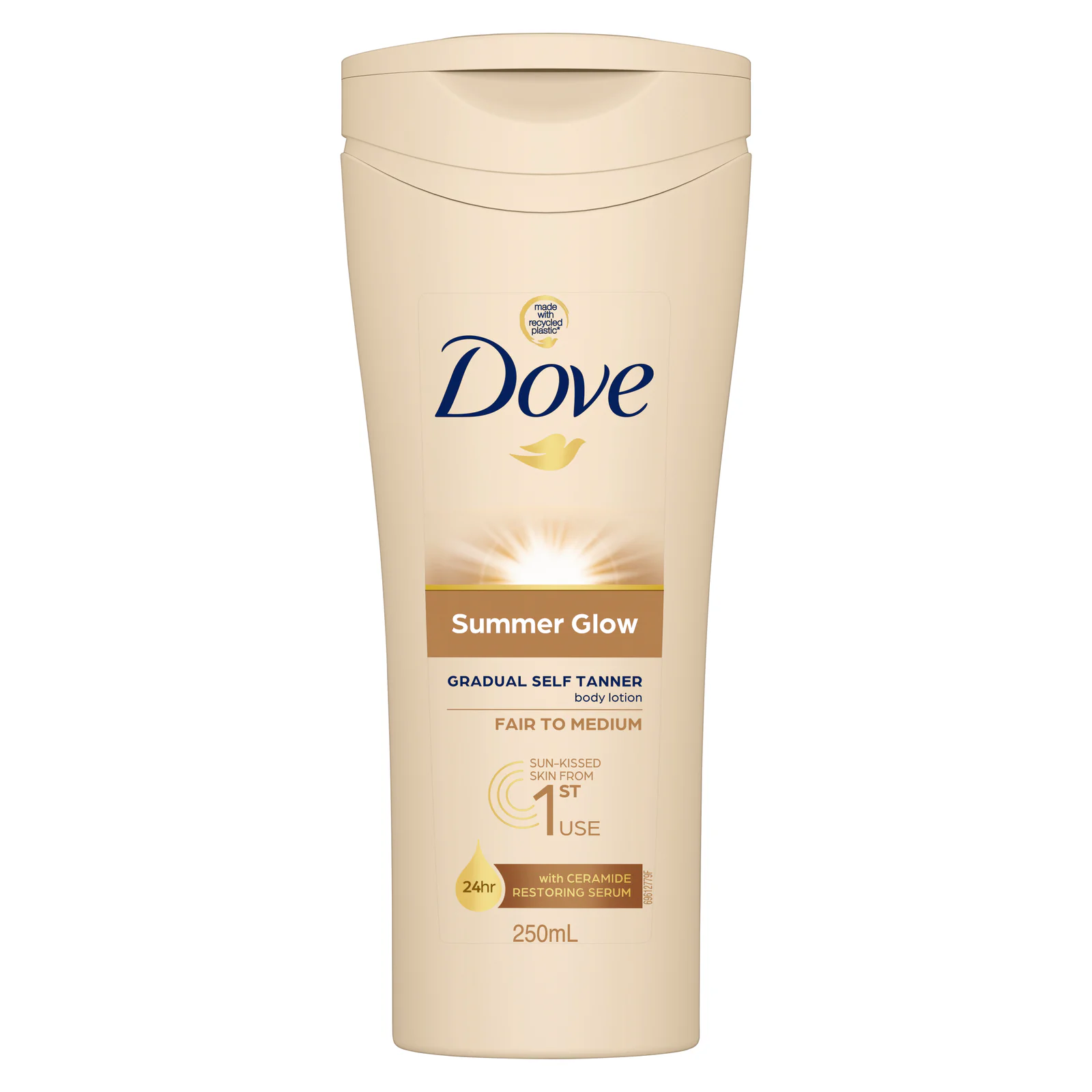 Dove Summer Glow Gradual Self Tan Body Lotion Fair To Medium 250ml