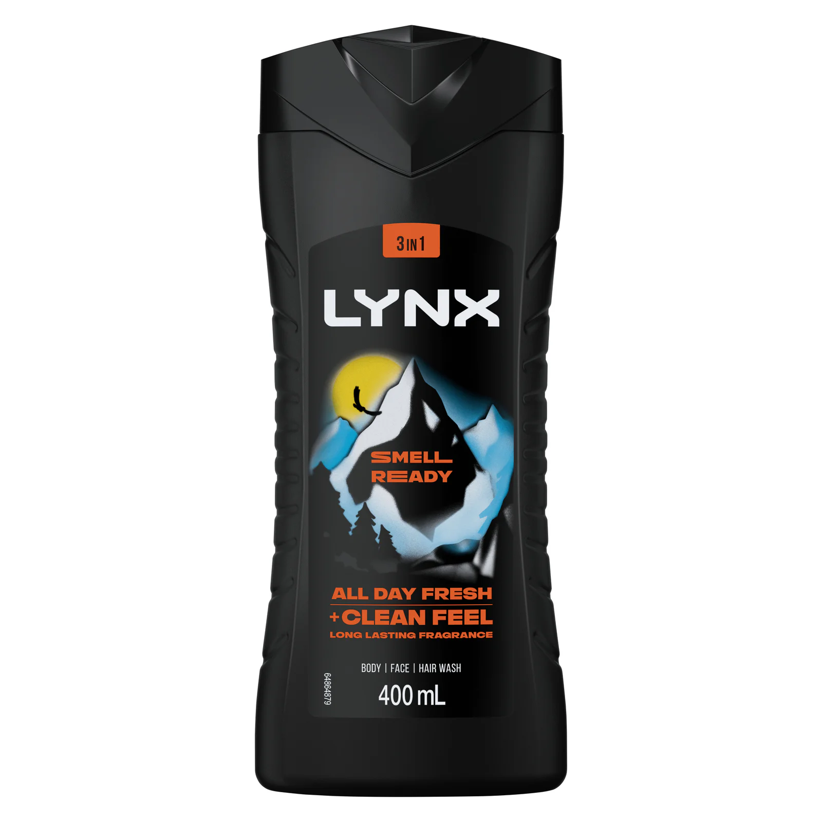 Lynx 3-in-1 Body Wash Smell Ready 400mL