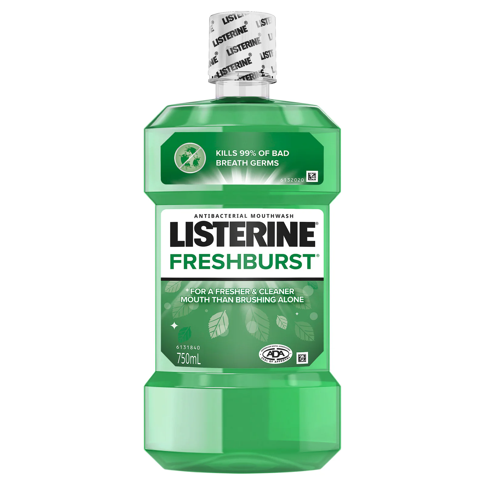 Listerine Fresh Burst Mouthwash 750ml