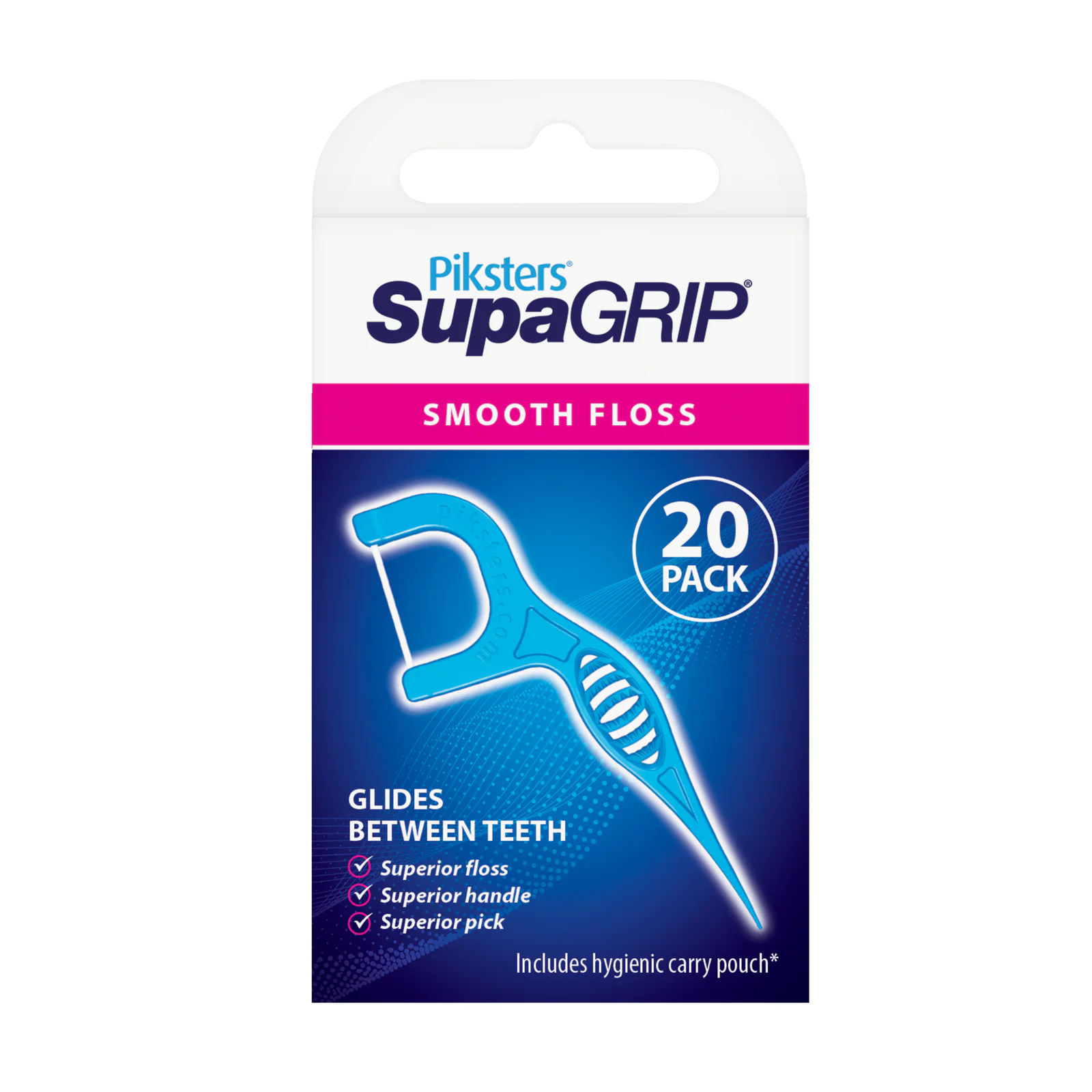Piksters® SupaGRIP™ Floss Picks 20pk