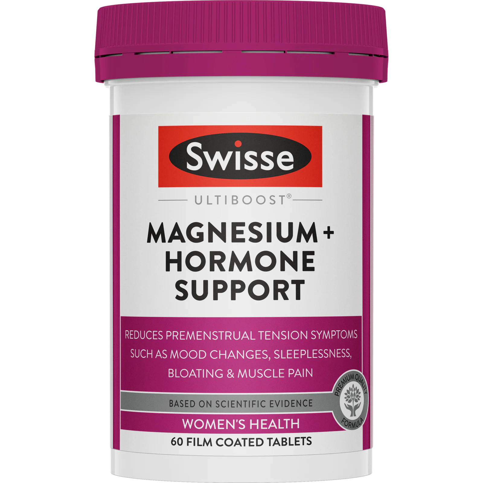 Swisse Ultiboost Magnesium + Hormone Support 60 tablets