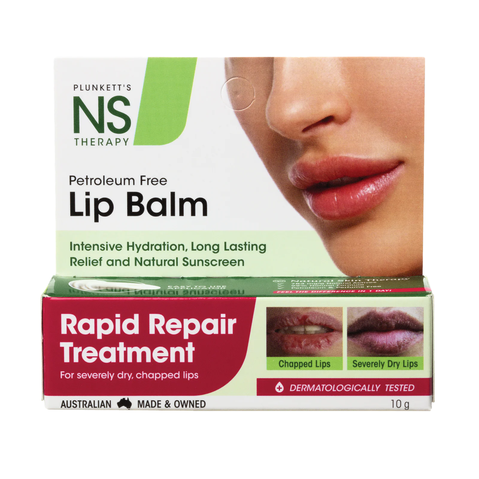 Plunkett's Nutri-Synergy NS-3 Lip Balm 10g