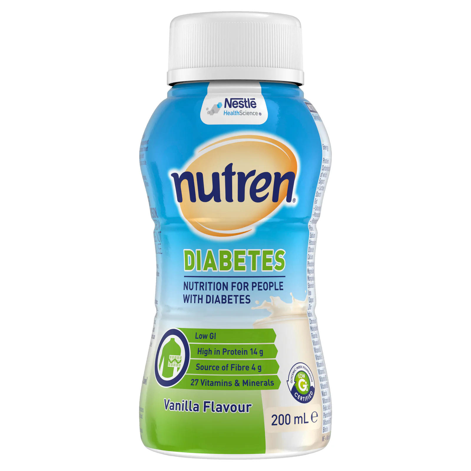 Nutren Diabetes Formula Ready to Drink Vanilla 200ml