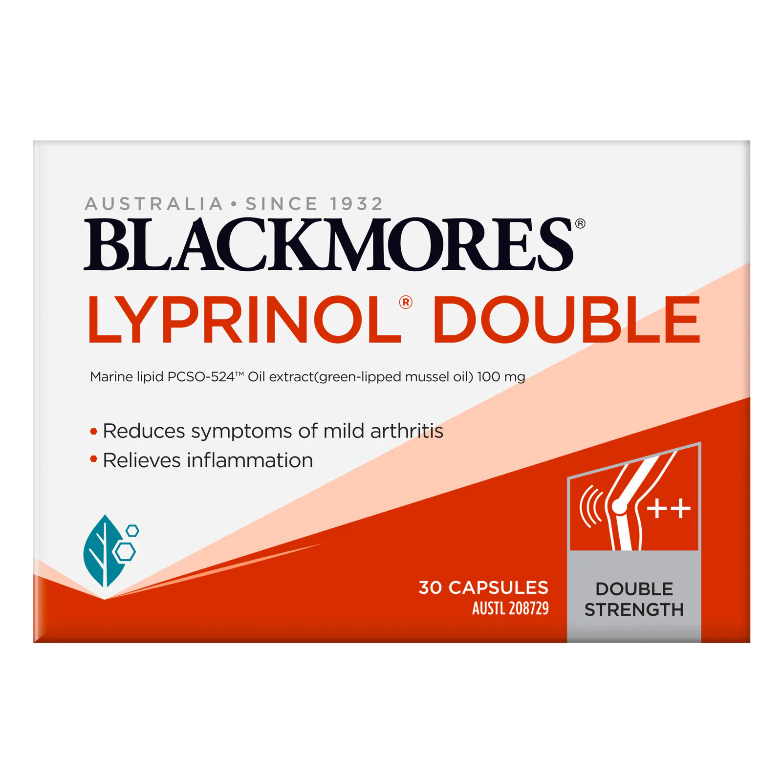 Blackmores Lyprinol Double Strength 30 capsules