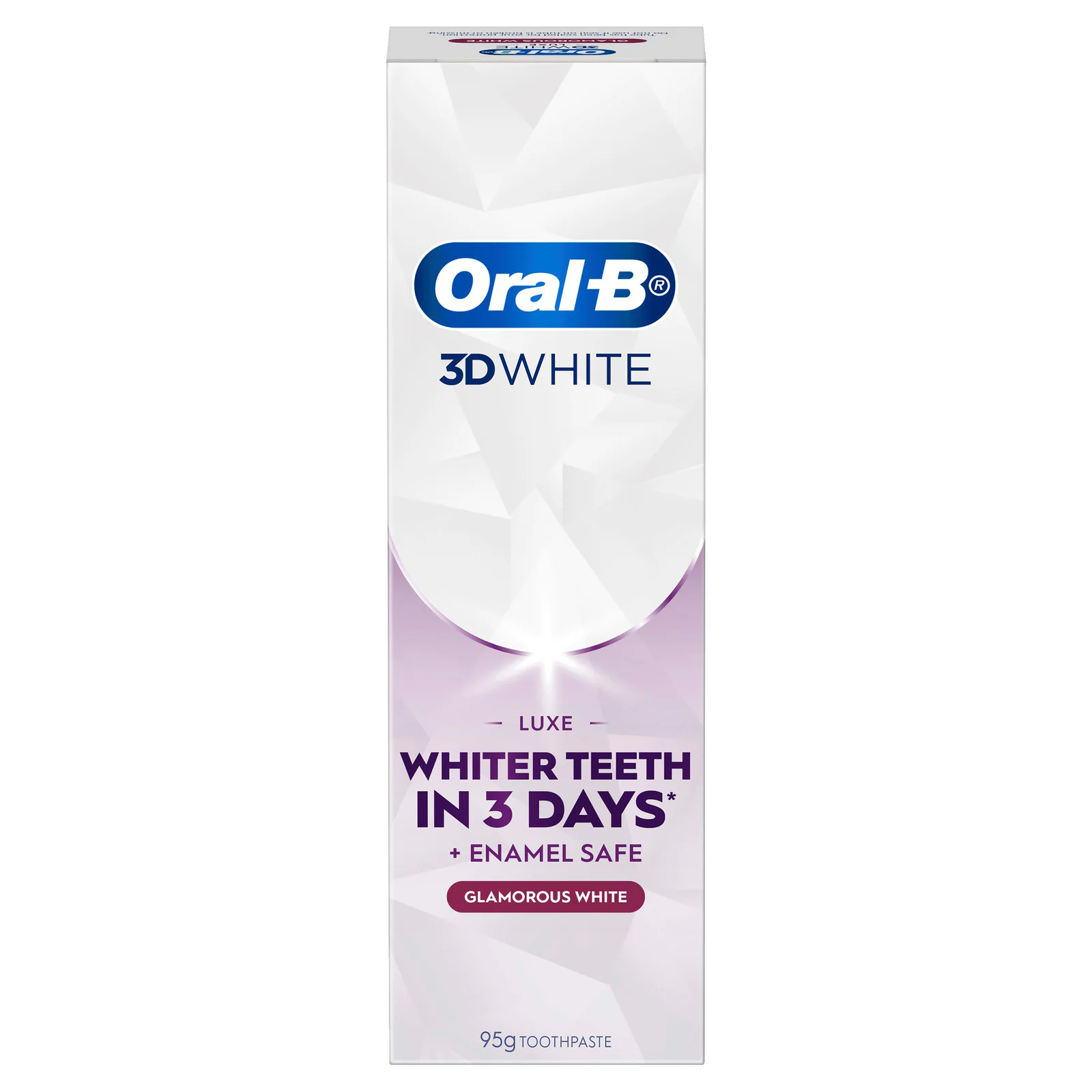 Oral-B 3D White Luxe Glamorous White Toothpaste 95g