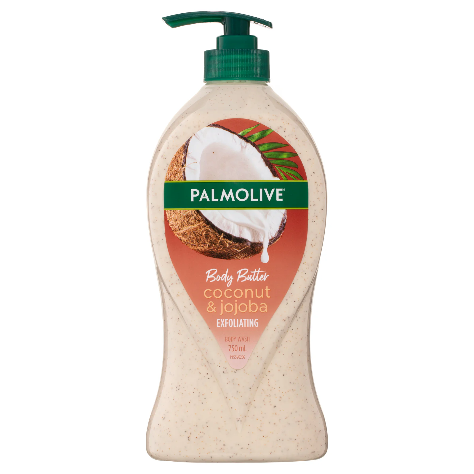 Palmolive Body Butter Coconut & Jojoba Exfoliating Body Wash 750mL