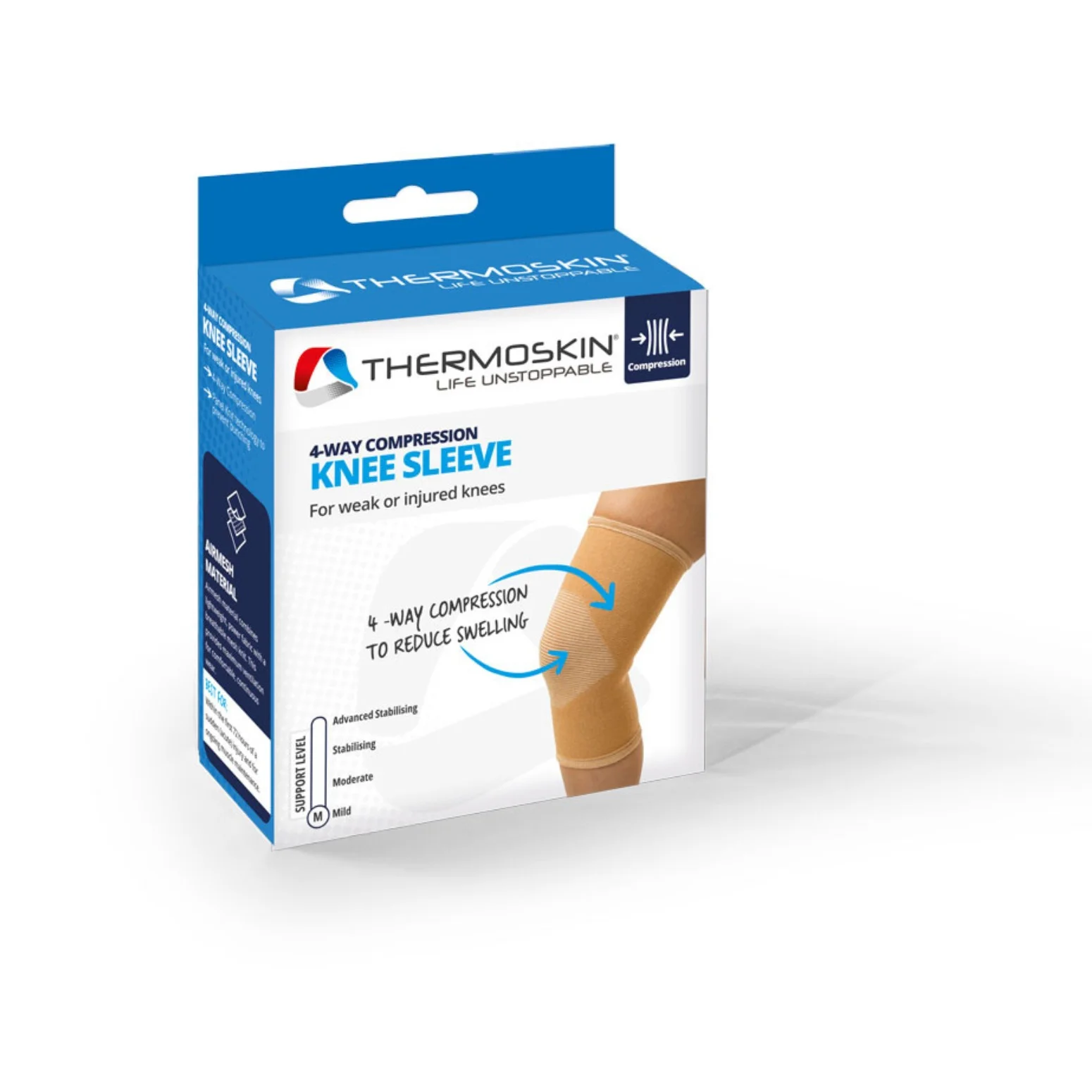 Thermoskin 4-Way Compression Knee Sleeve