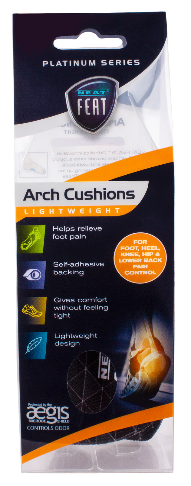Neat Feat Platinum Arch Cushion Large 1 pair