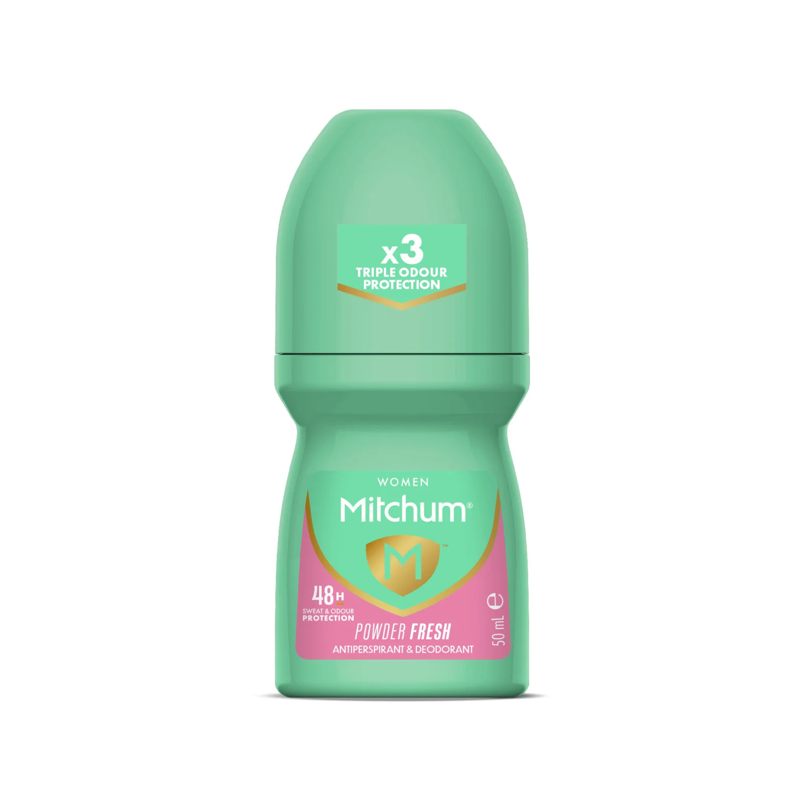 Mitchum Women Antiperspirant Deodorant Powder Fresh Roll On 50ml