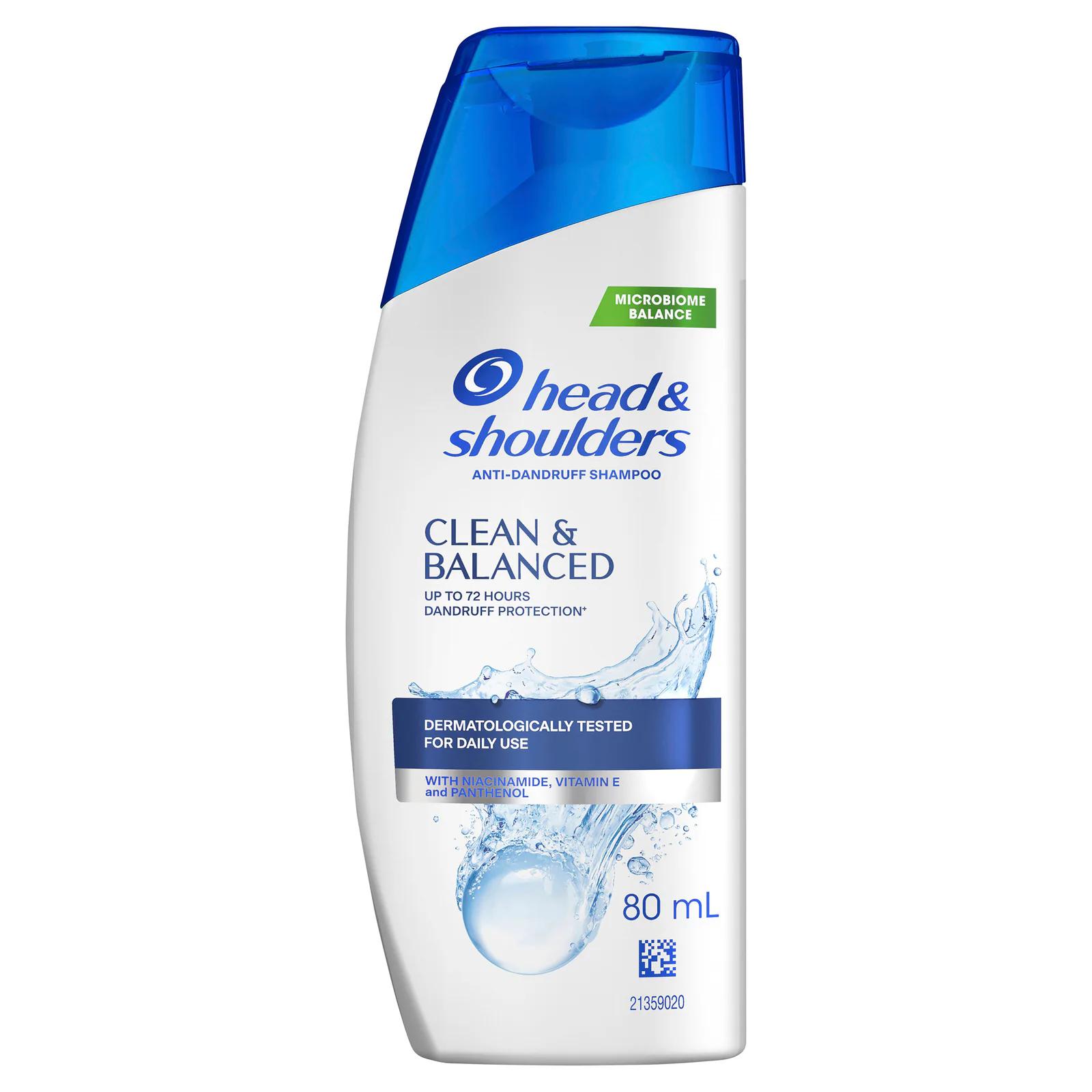 Head & Shoulders Clean & Balanced Shampoo 80ml