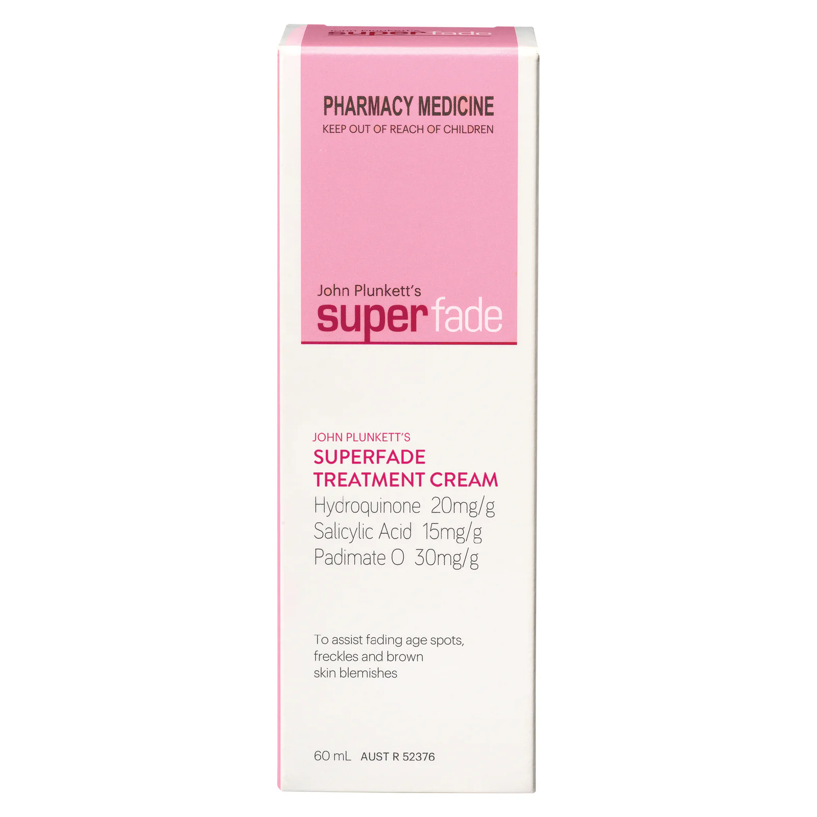 John Plunkett's SuperFade Treatment Cream 60ml