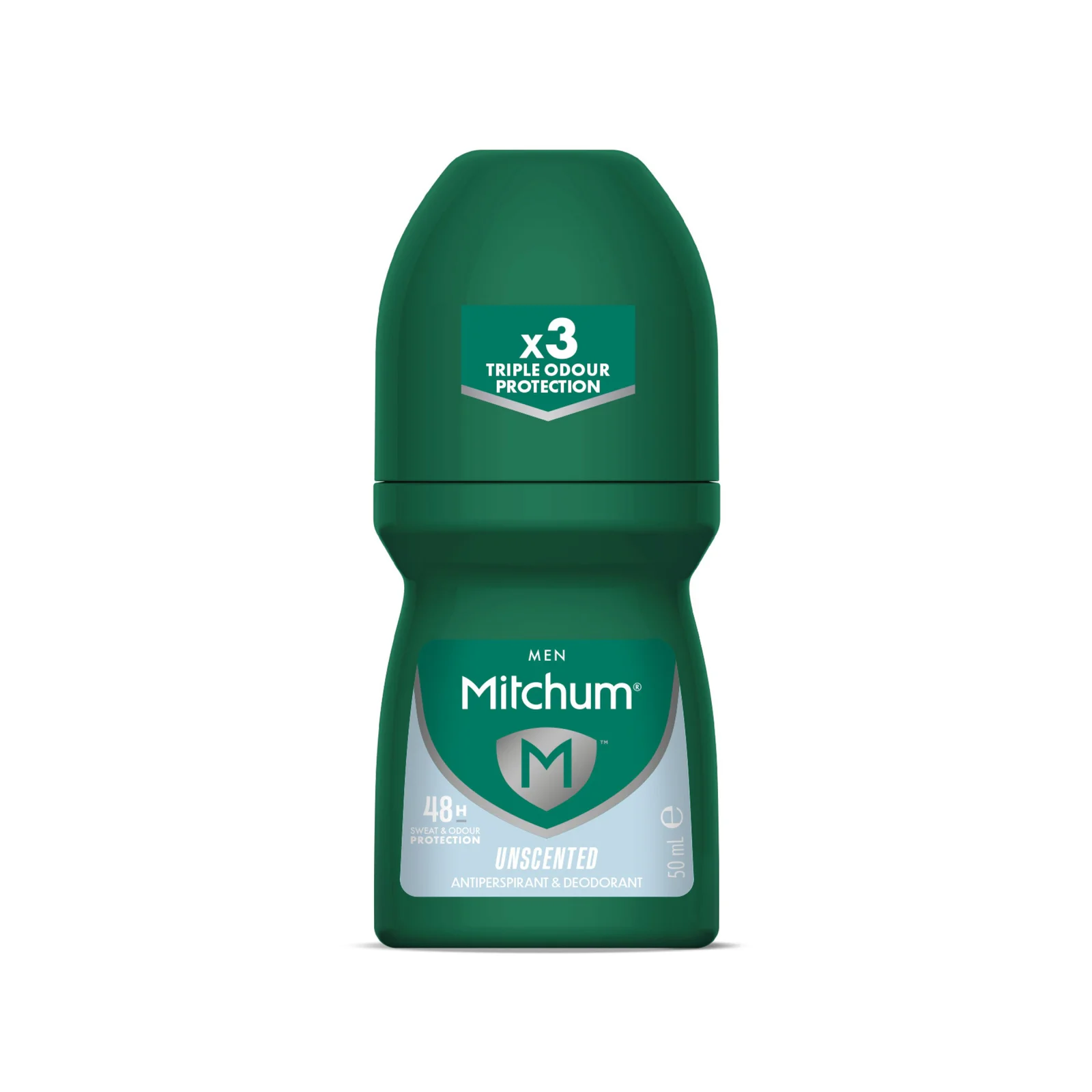 Mitchum Men Antiperspirant Deodorant Unscented Roll On 50ml