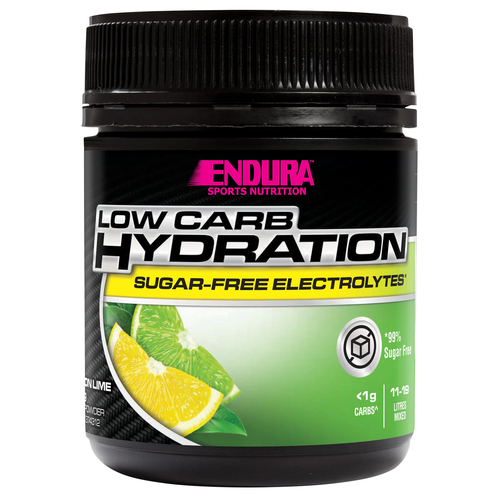 Endura Rehydration Low Carb Fuel Lemon Lime 135g