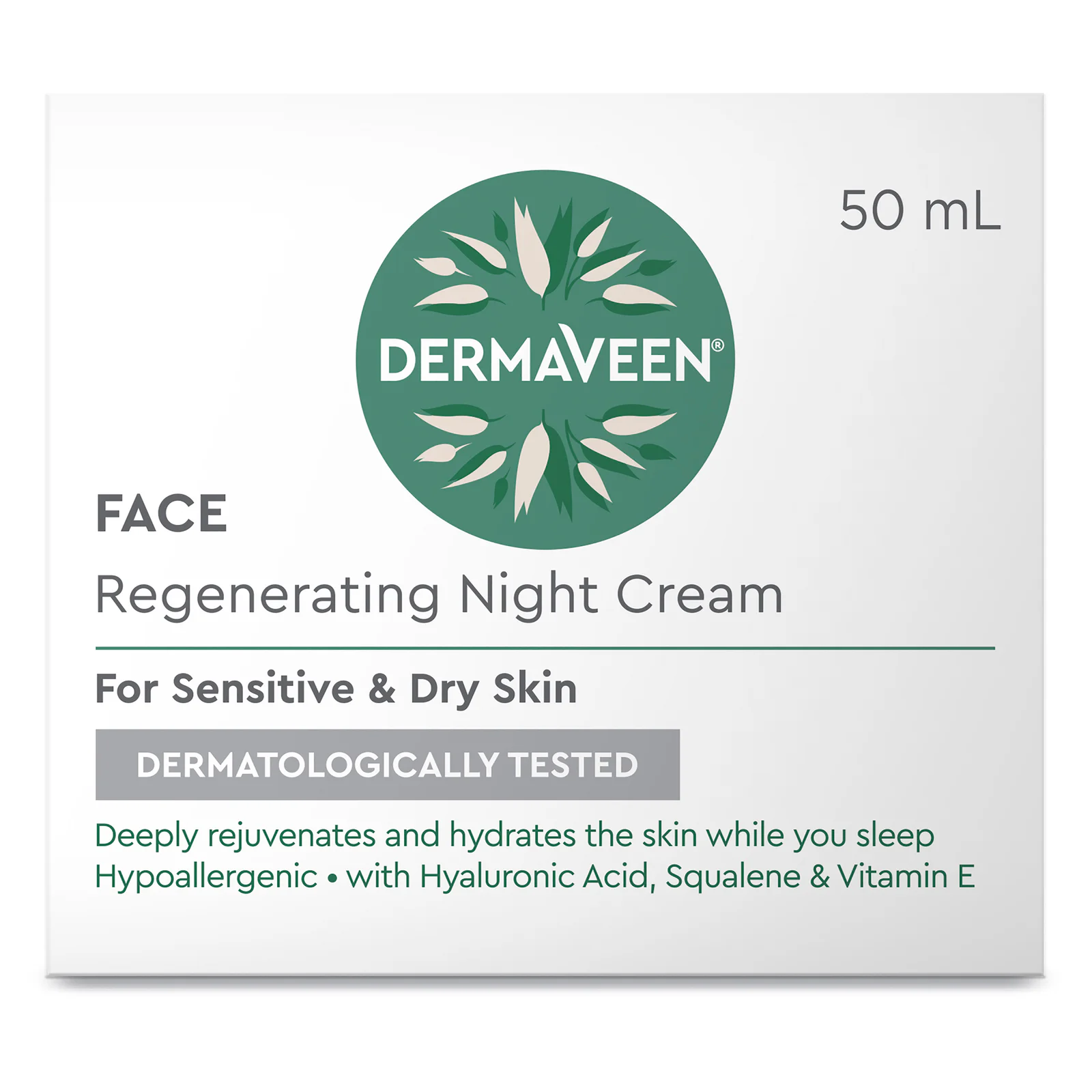 DermaVeen Face Regenerating Night Cream 50mL