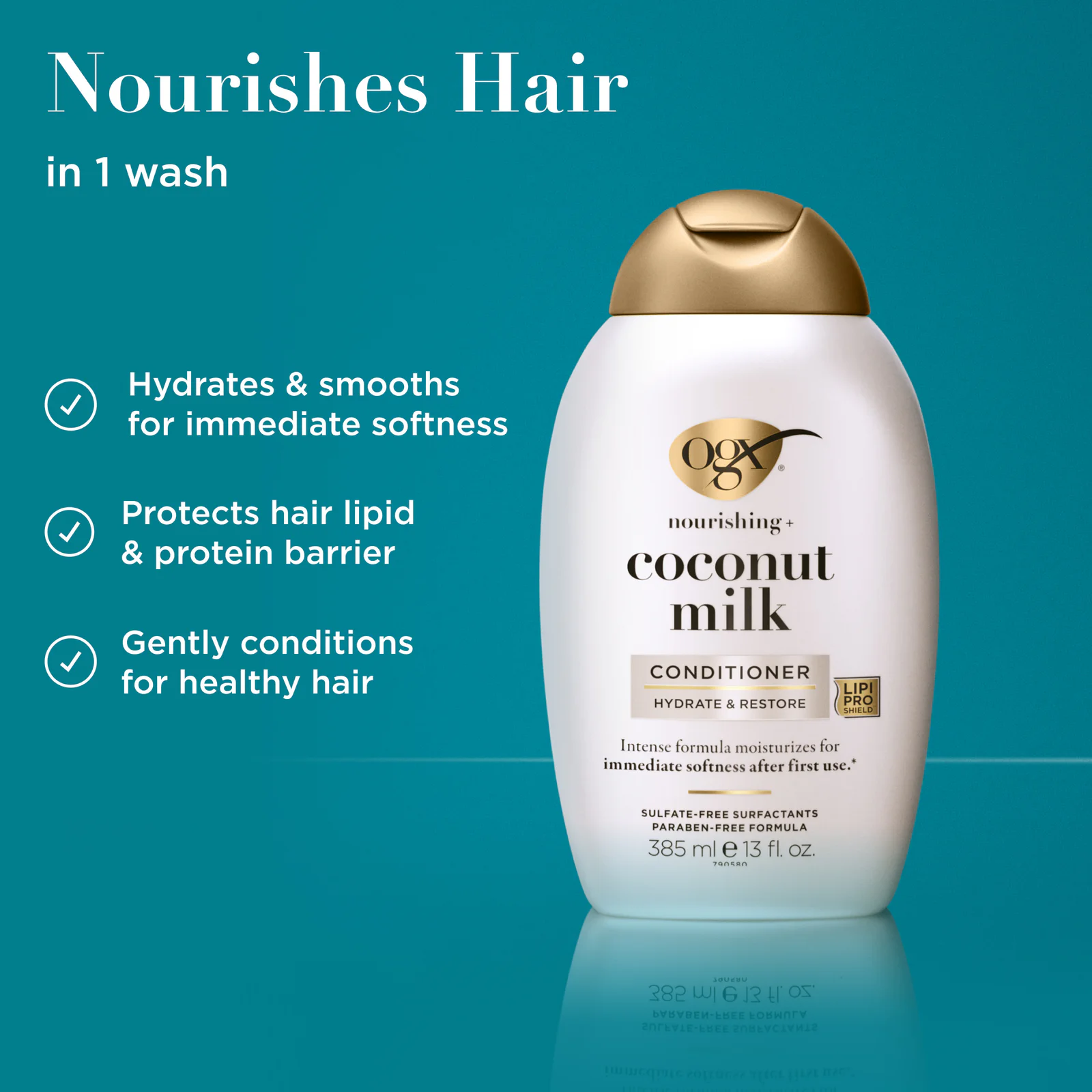 OGX Nourishing Coconut Milk Conditioner 385ml