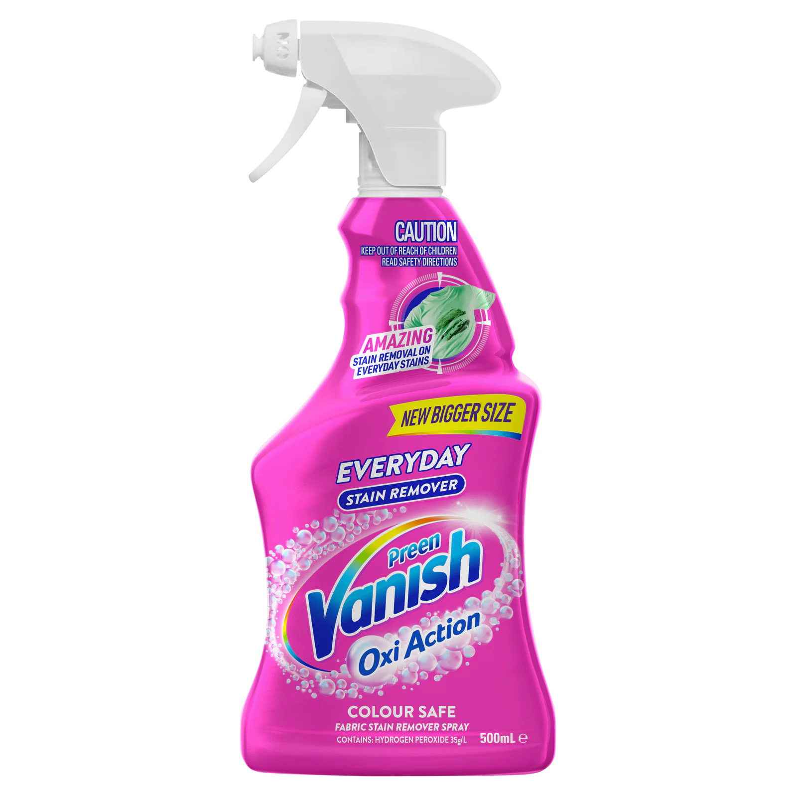 Vanish OxiActn Stain Rem Spry 500ml