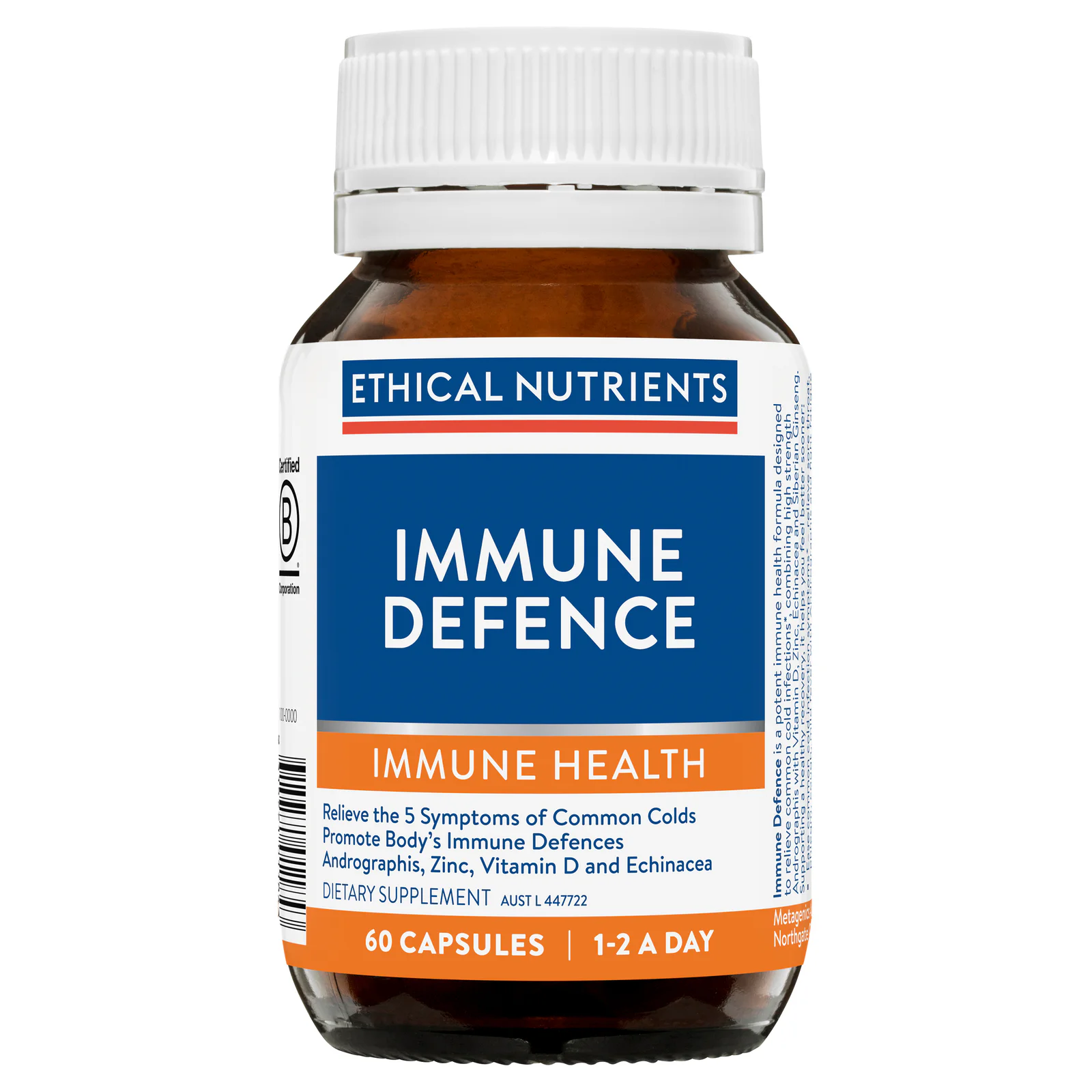Ethical Nutrients Immune Defence 60 capsules