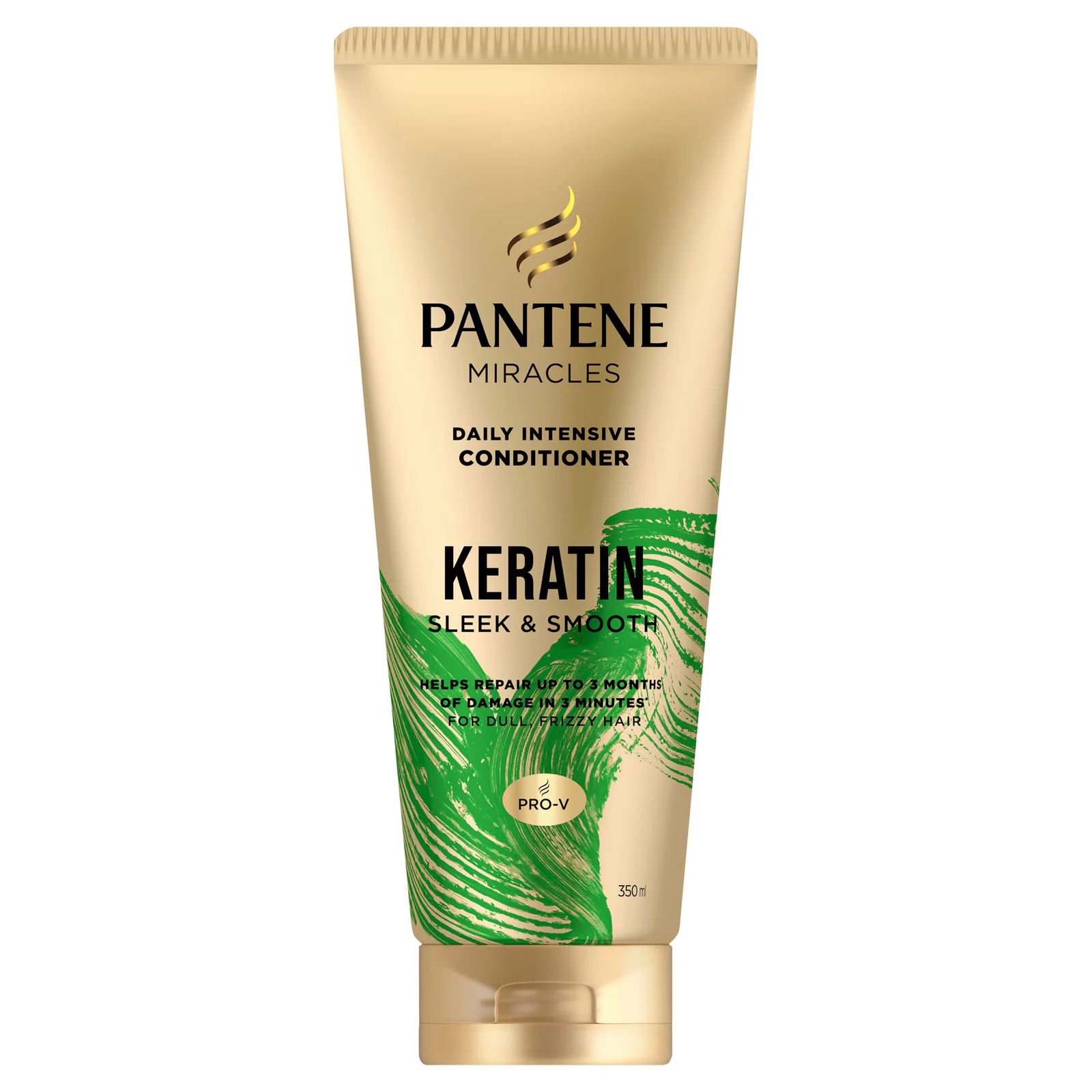 Pantene Miracles Keratin Sleek & Smooth Daily Intensive Conditioner 350mL