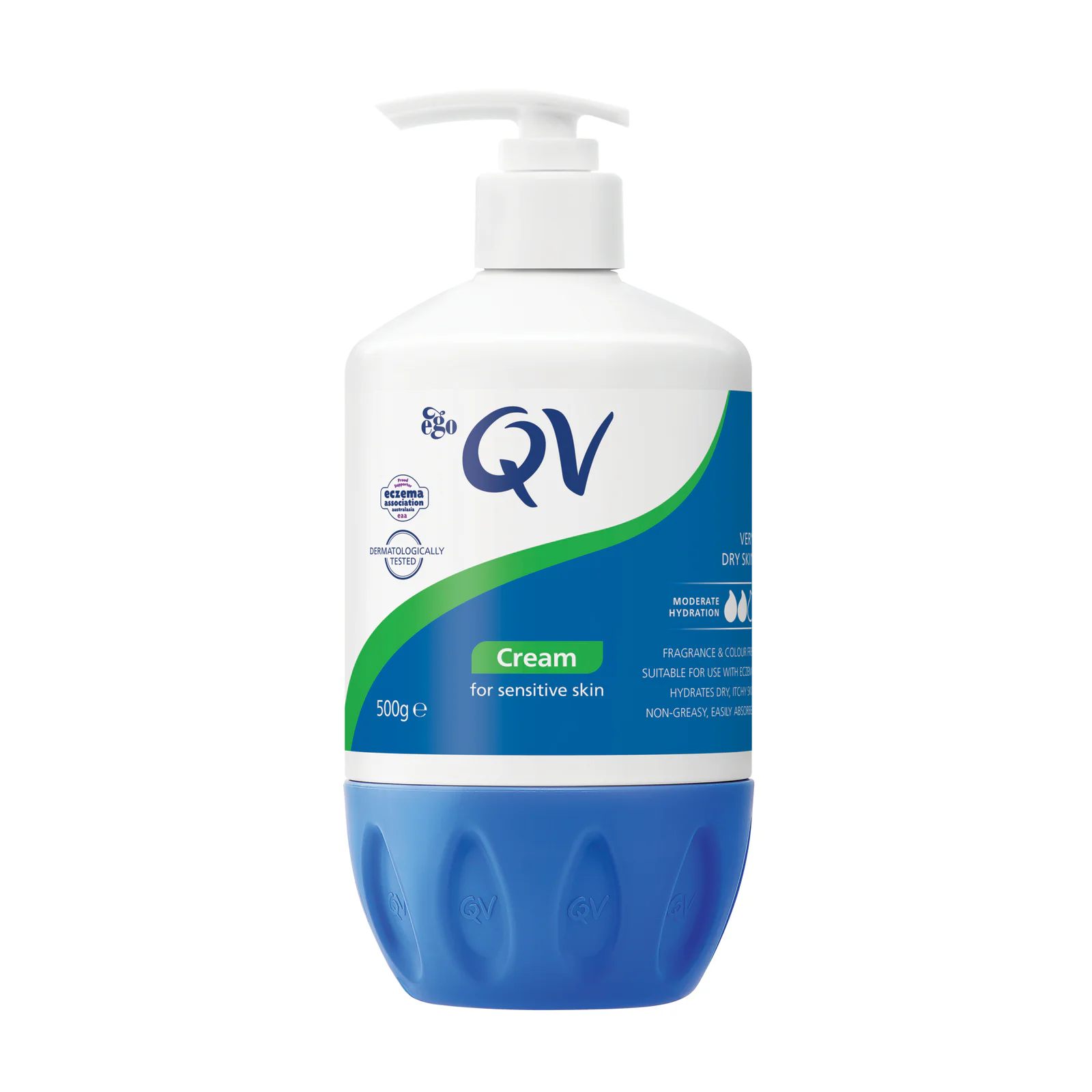 Ego QV Cream Pump 500ml