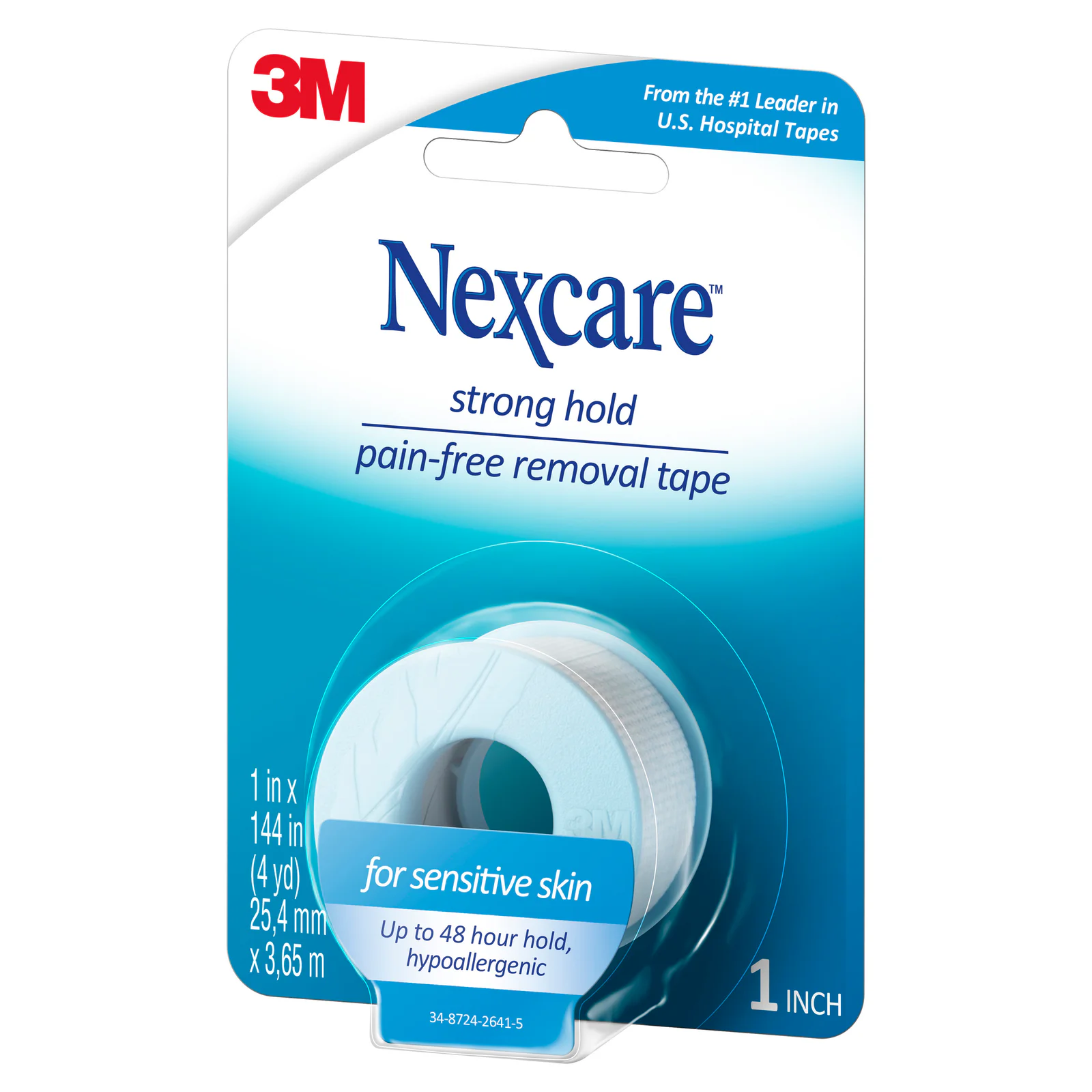 Nexcare Strong Hold Tape 25mm X 3.65m - 1 roll
