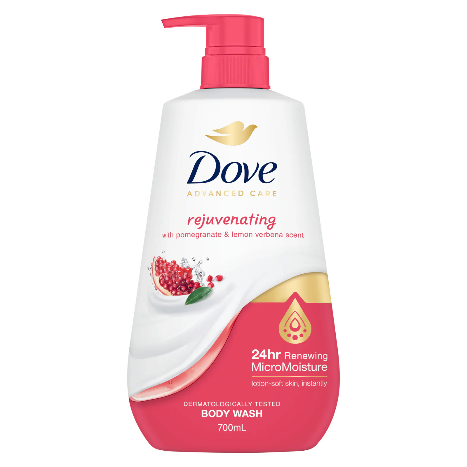 Dove Advanced Care Rejuvenating Body Wash Pomegranate 700mL
