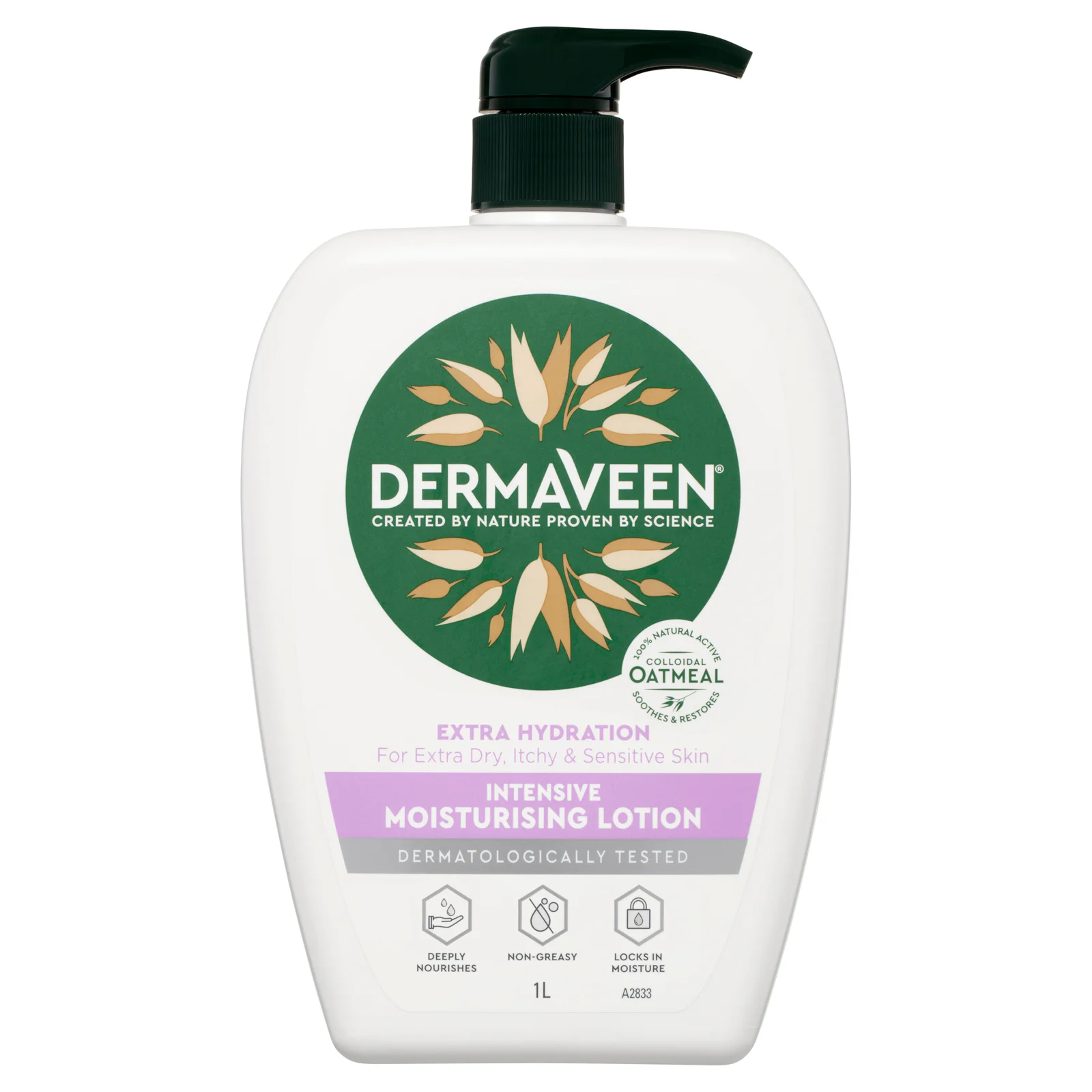 DermaVeen Extra Intensive Moisturising Lotion 1 litre