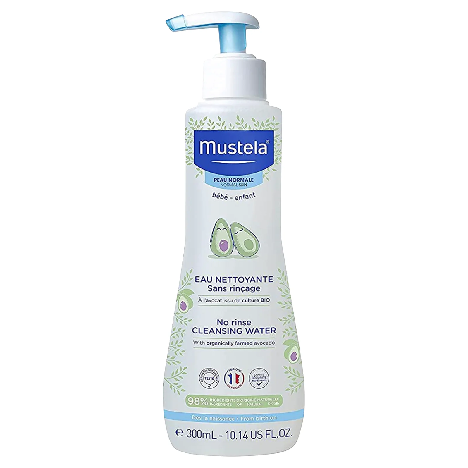 Mustela No Rinse Cleansing Fluid 300ml
