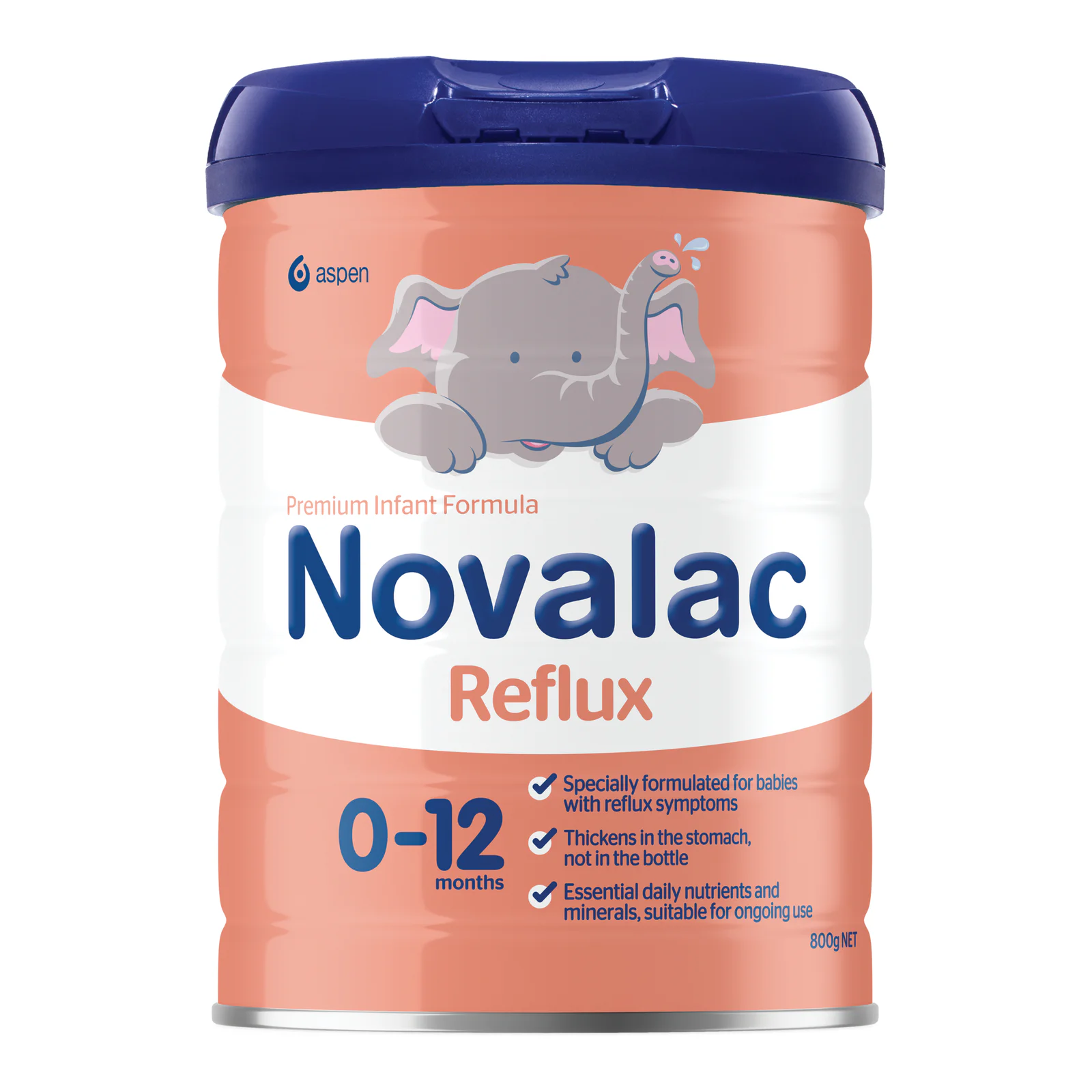 Novalac Infant Formula Anti-Reflux 0-12 Months 800g