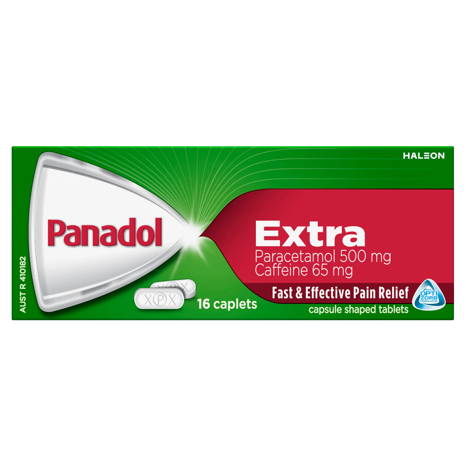 Panadol Extra Optizorb 500/65mg - 16 caplets