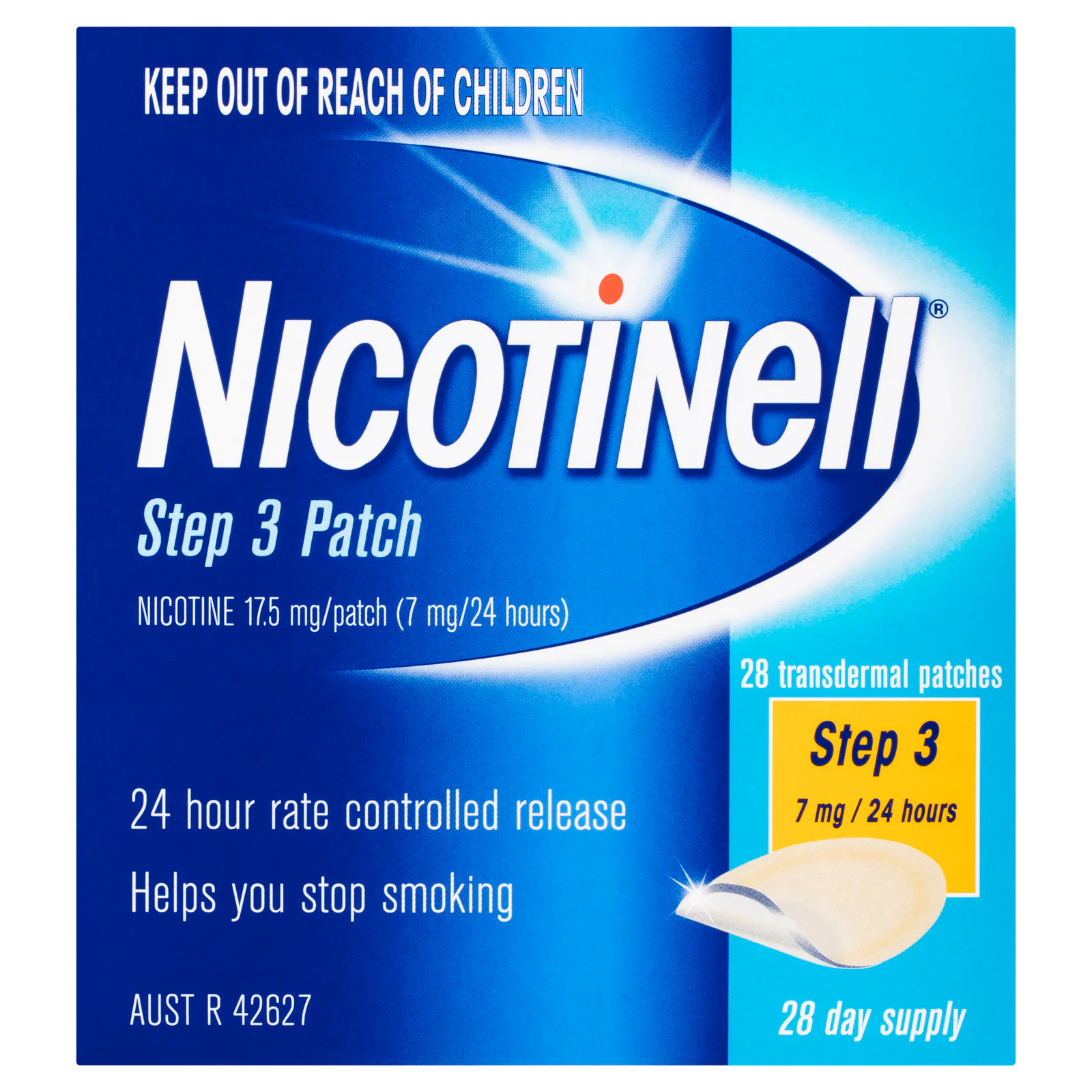 Nicotinell 24 Hour Patches 7mg Step 3 - 28 patches